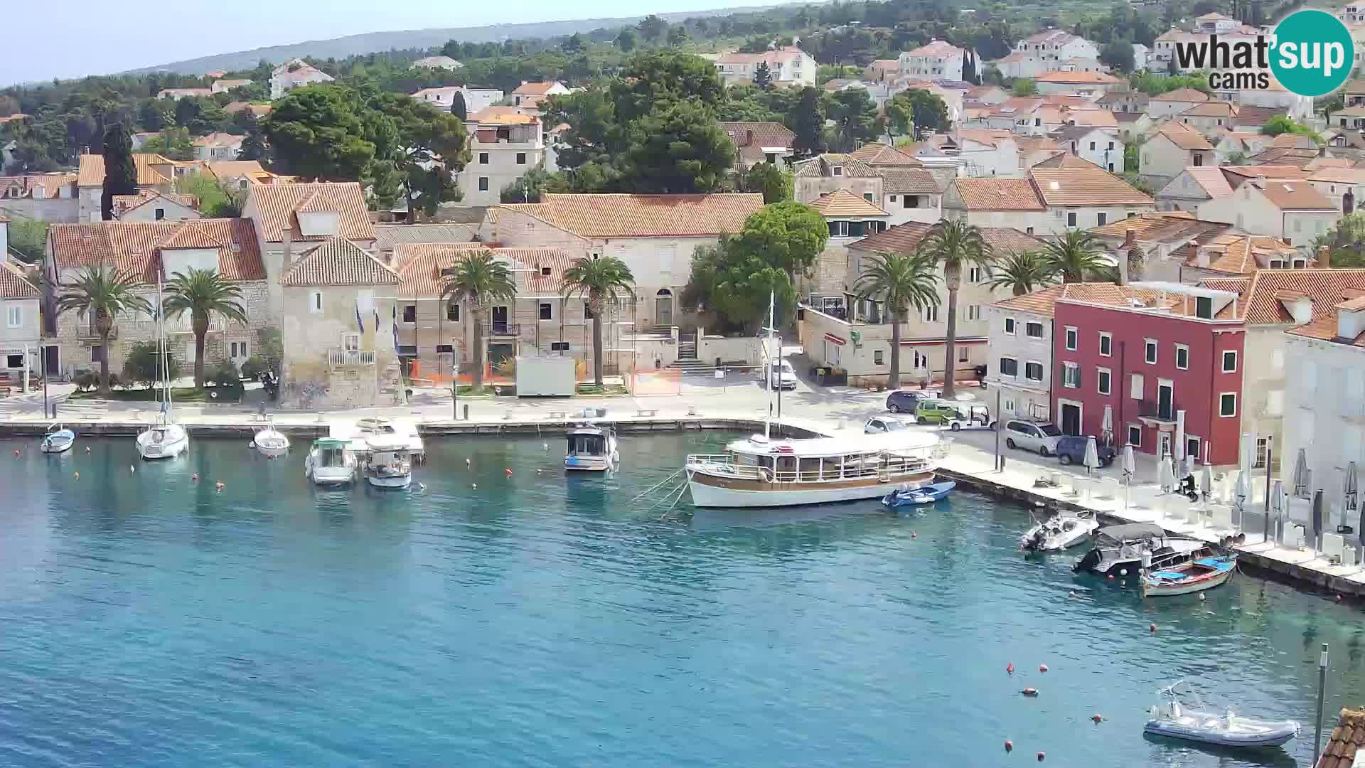 Spletna kamera Sutivan panorama – pogled v živo z otoka Brač