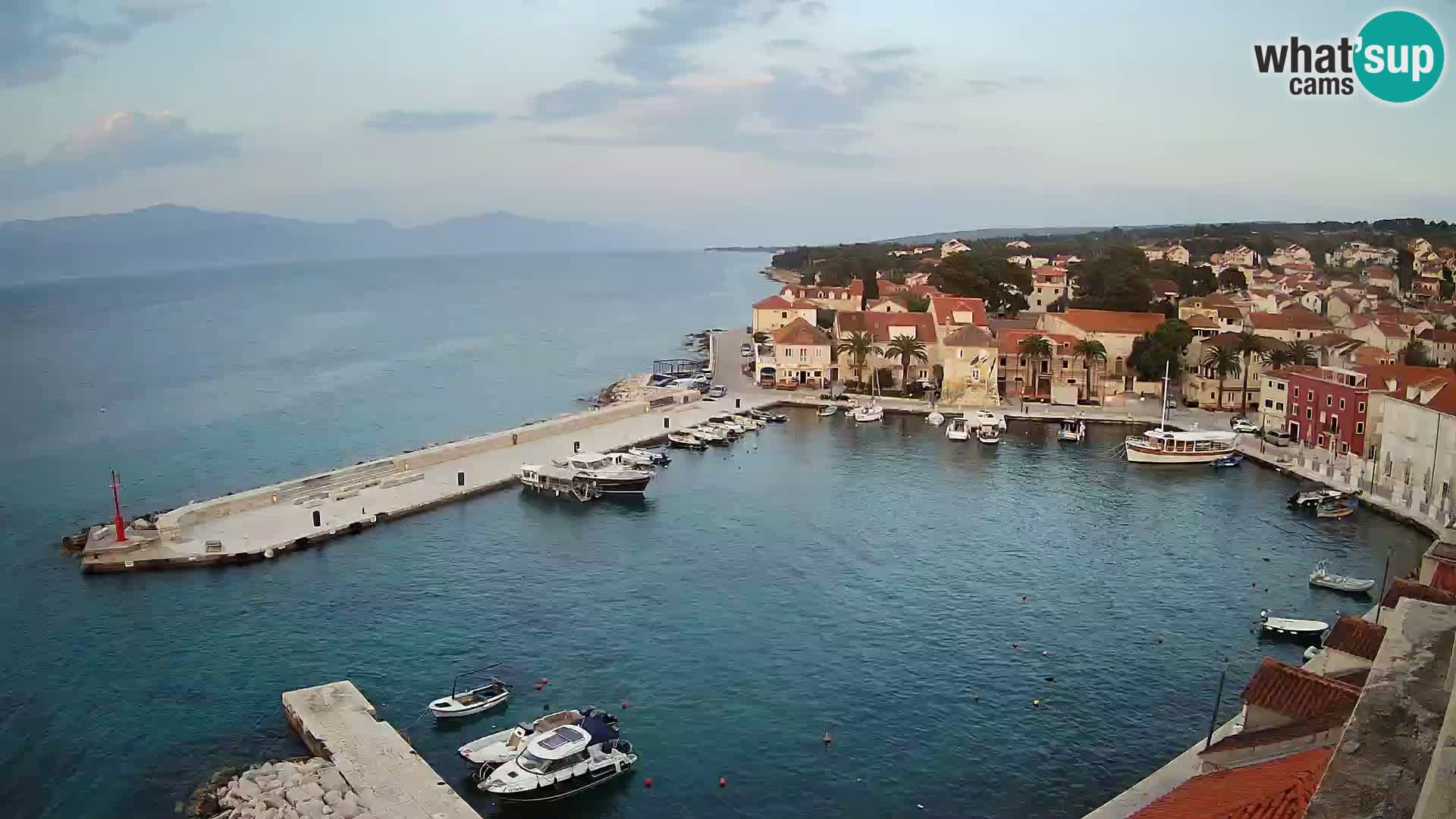Webcam Sutivan Panorama – Liveblick von der Insel Brač
