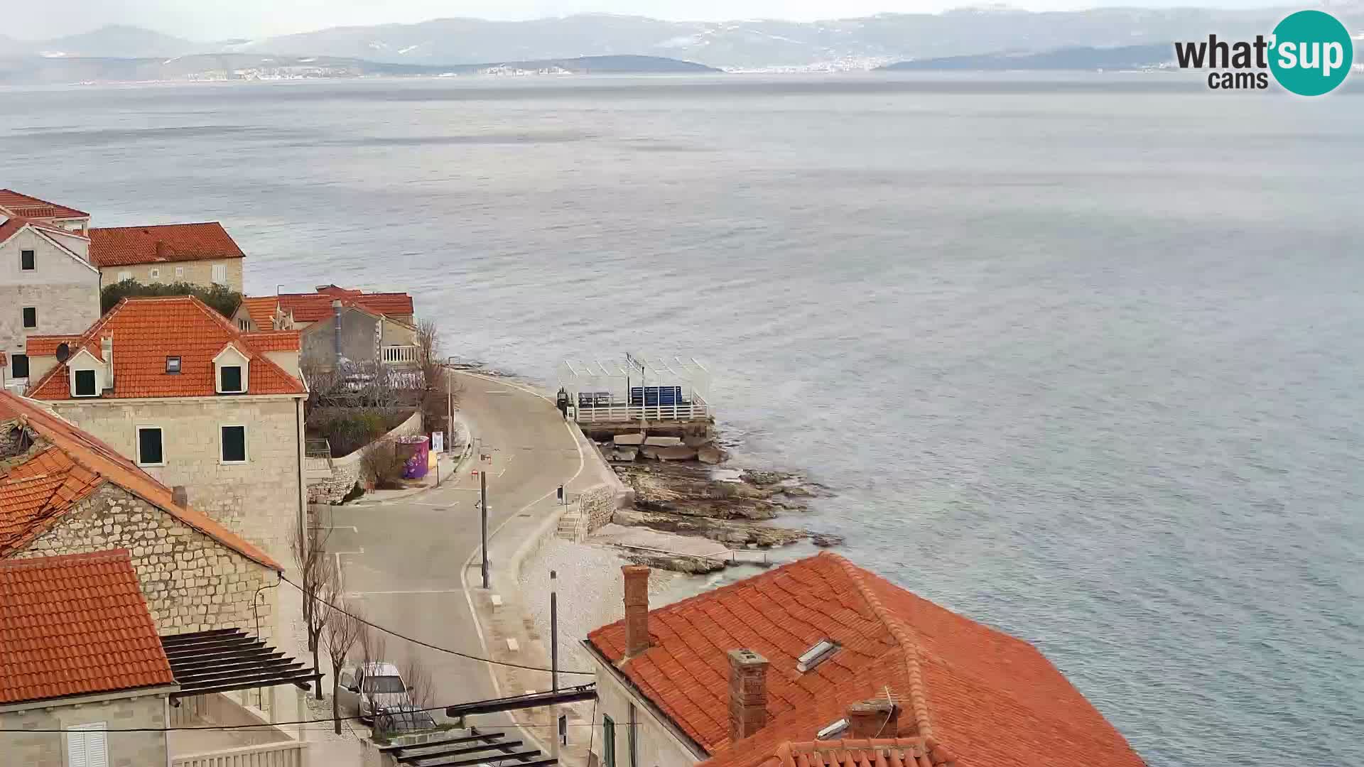 Webcam Sutivan panorama – Vista live dall’isola di Brač