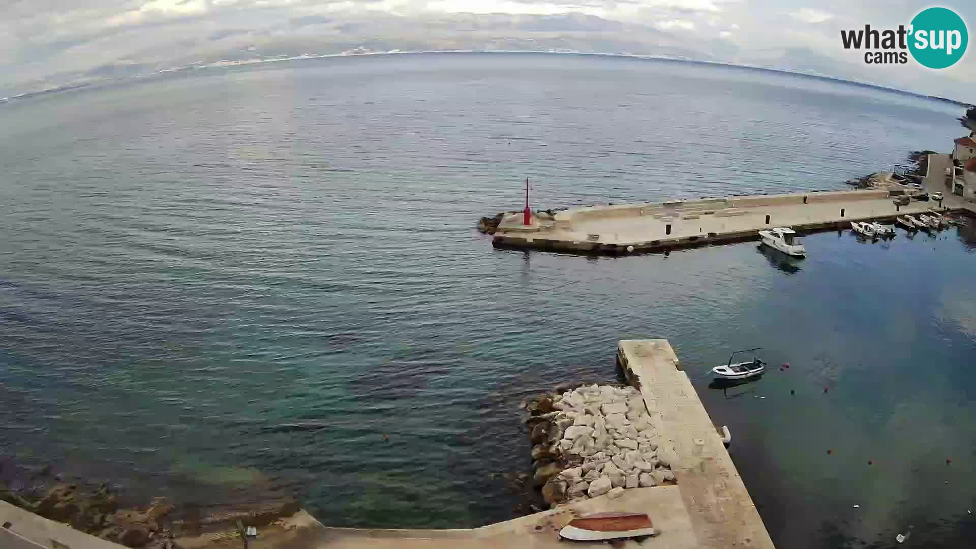 Webcam Sutivan panorama – Vista live dall’isola di Brač