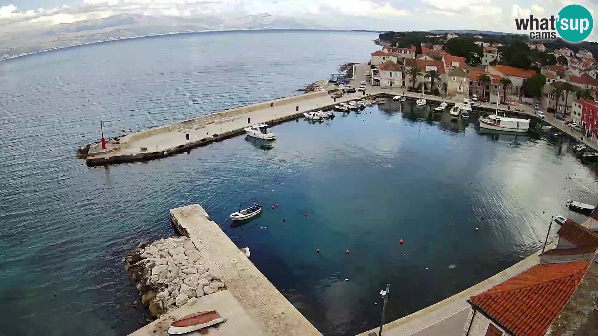 Webcam Sutivan Panorama – Vue en direct depuis l’île de Brač