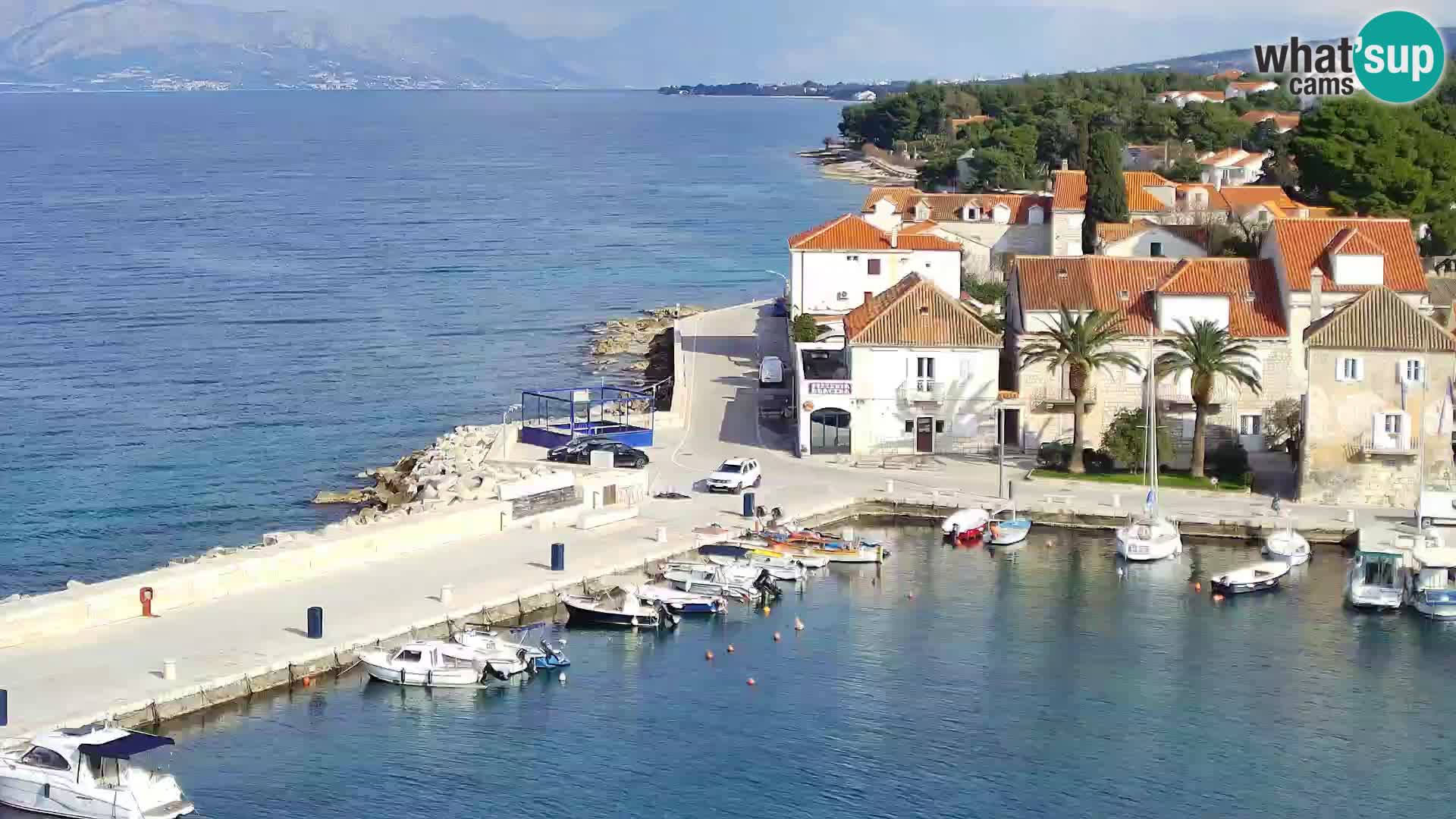 Webcam Sutivan Panorama – Liveblick von der Insel Brač
