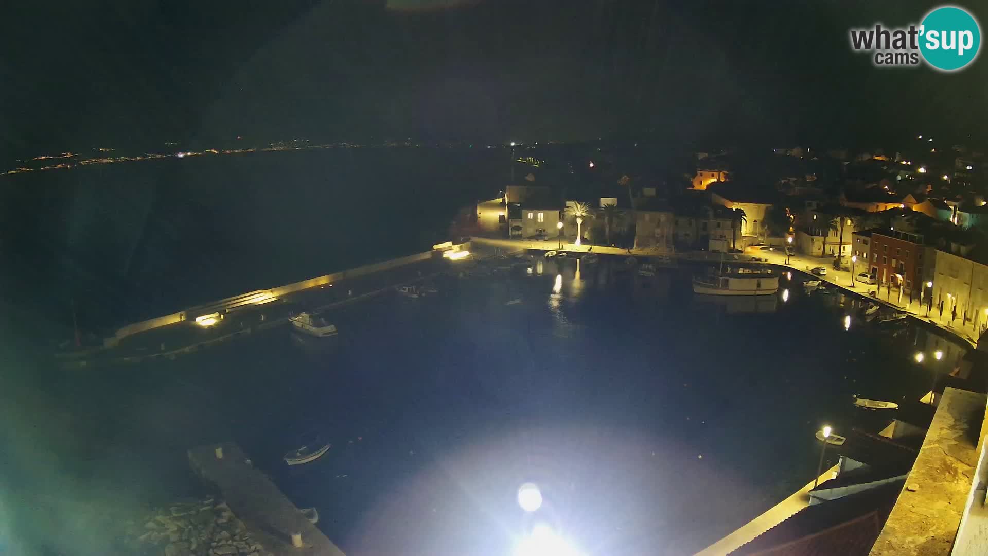 Web kamera Sutivan panorama – Pogled uživo s otoka Brača