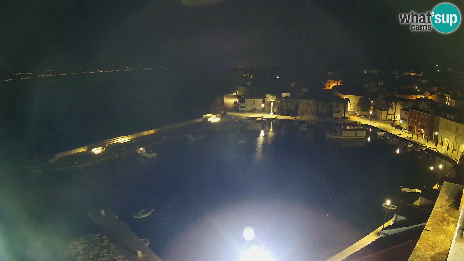 Webcam Sutivan Panorama – Vista en vivo desde la isla de Brač