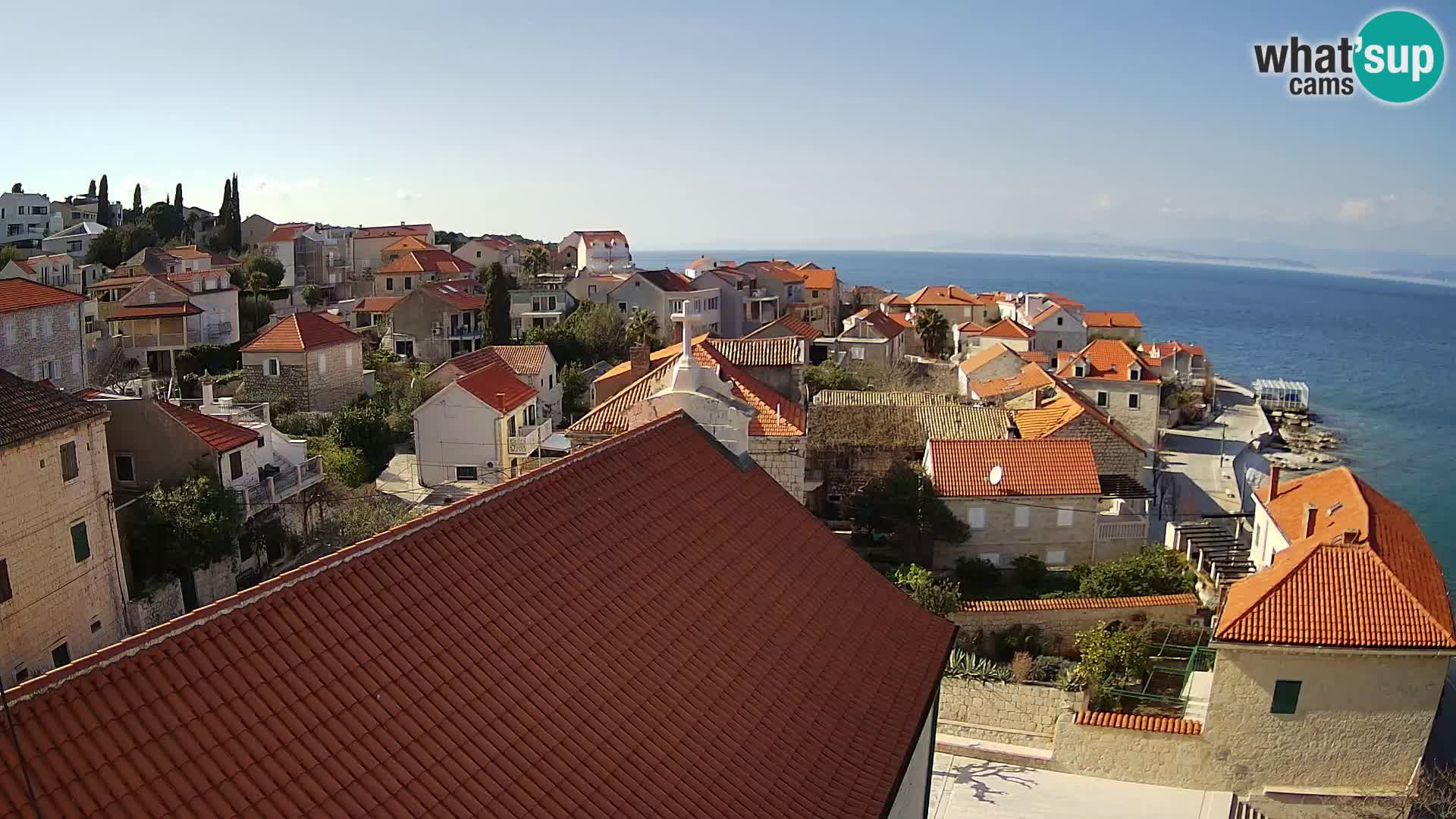 Webcam Sutivan Panorama – Vue en direct depuis l’île de Brač