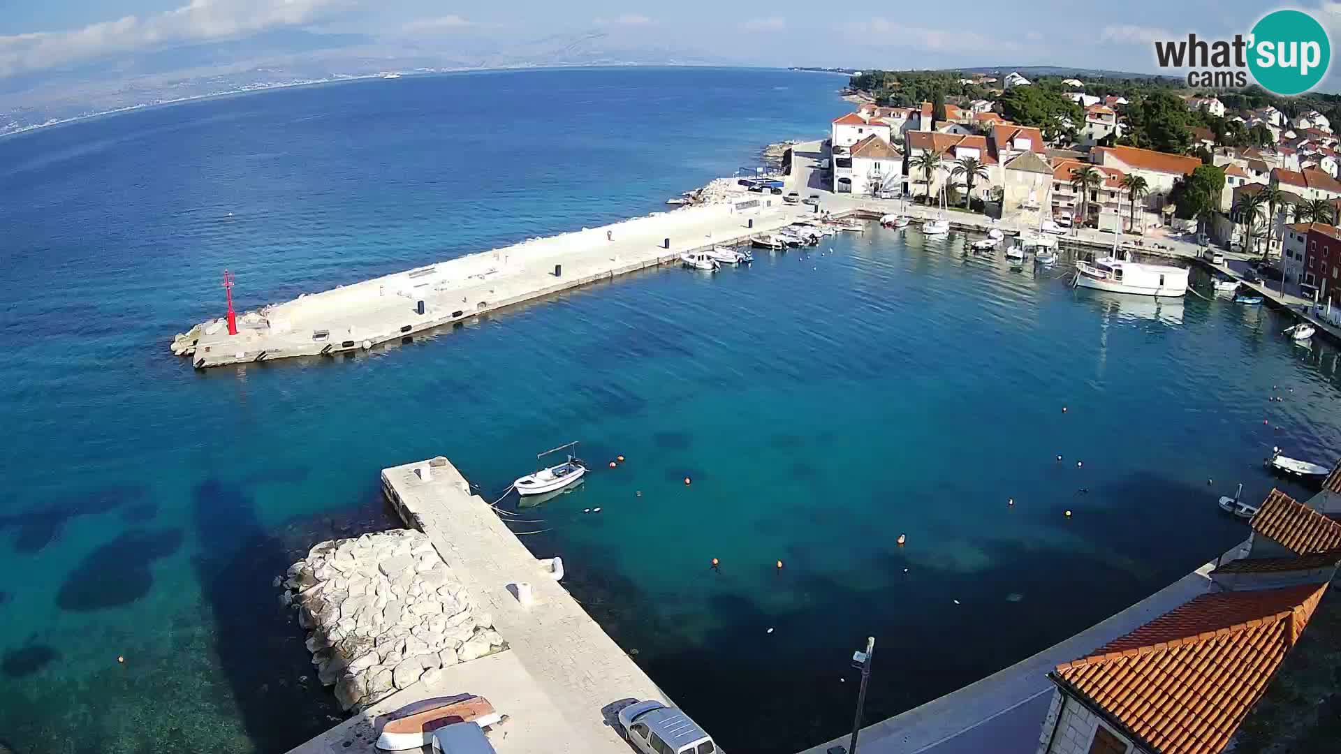 Webcam Sutivan Panorama – Vue en direct depuis l’île de Brač