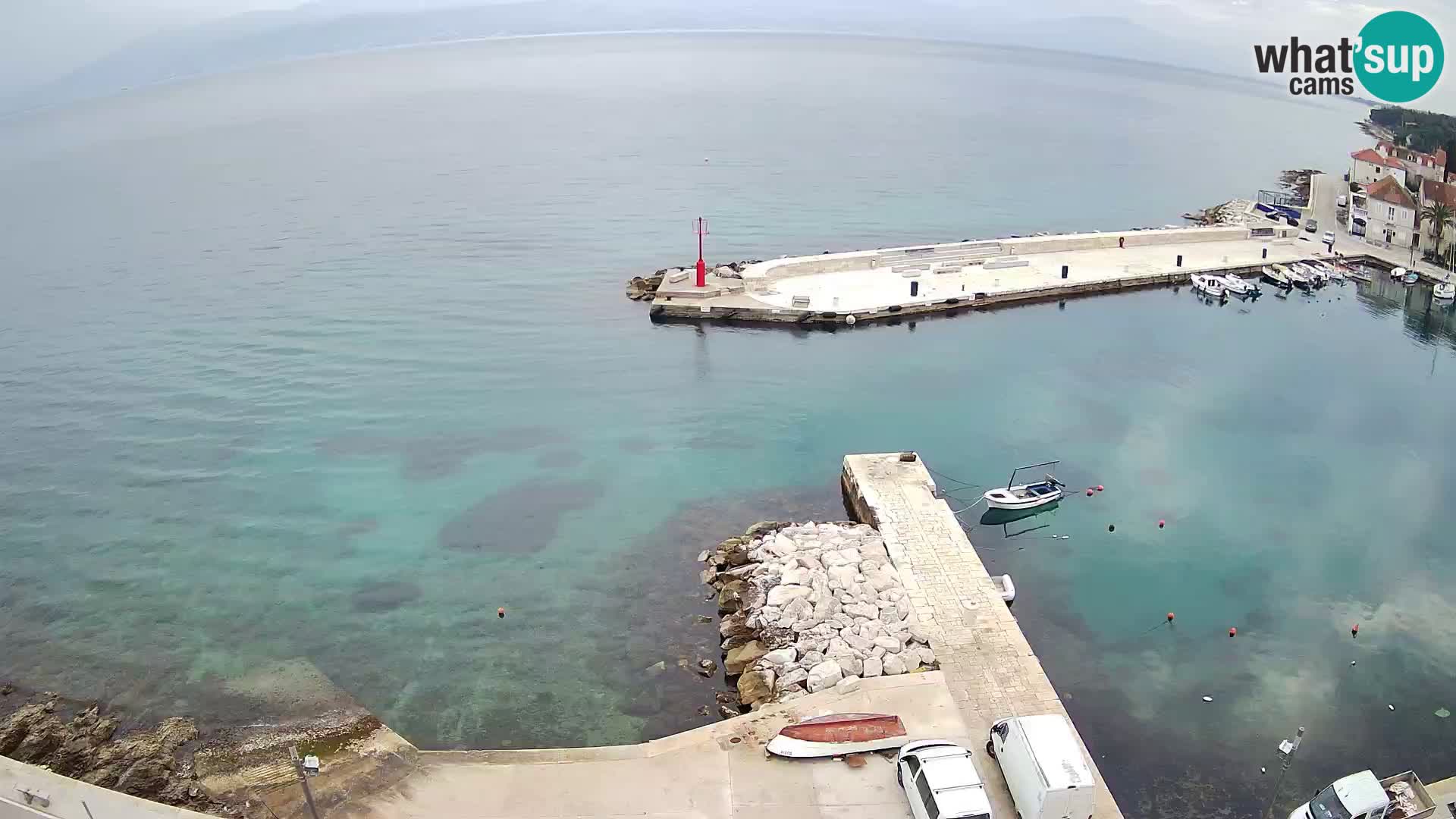 Webcam Sutivan Panorama – Vue en direct depuis l’île de Brač