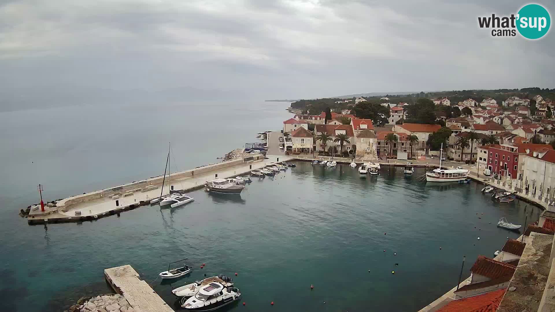 Webcam Sutivan Panorama – Liveblick von der Insel Brač