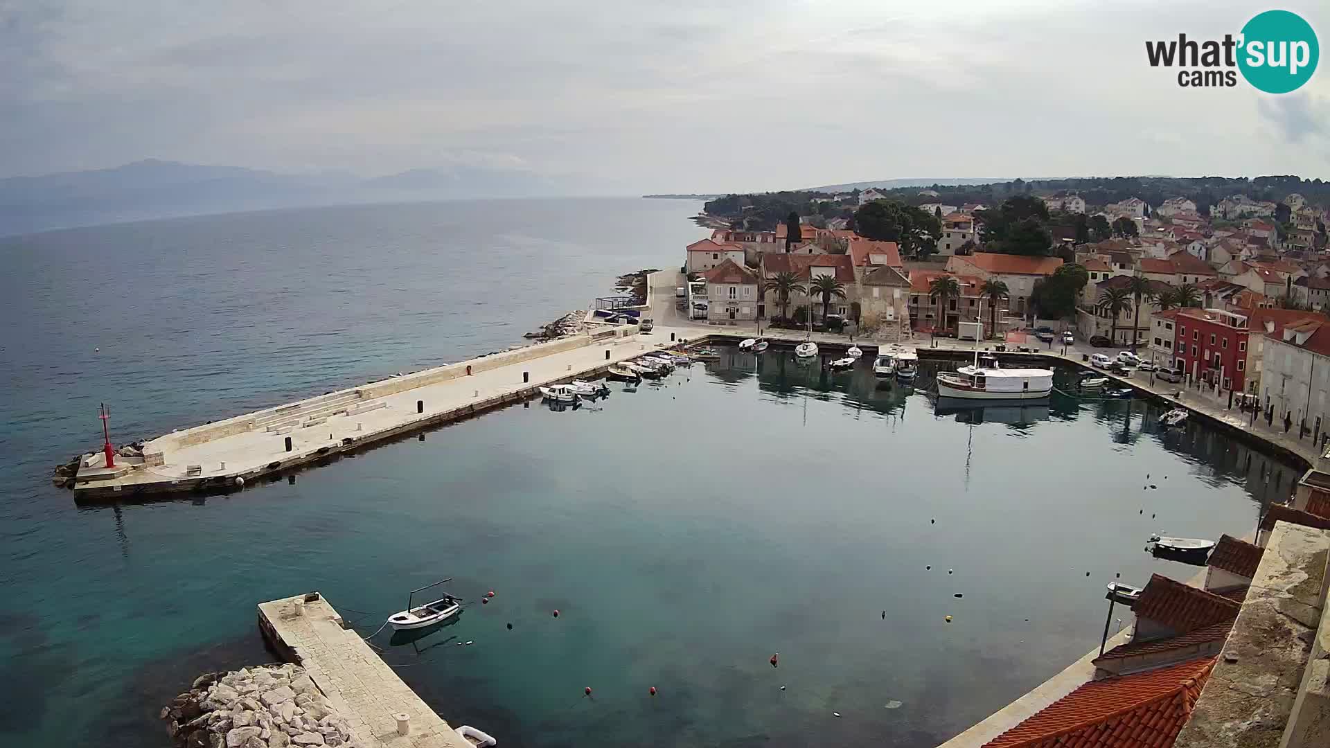 Webcam Sutivan Panorama – Liveblick von der Insel Brač