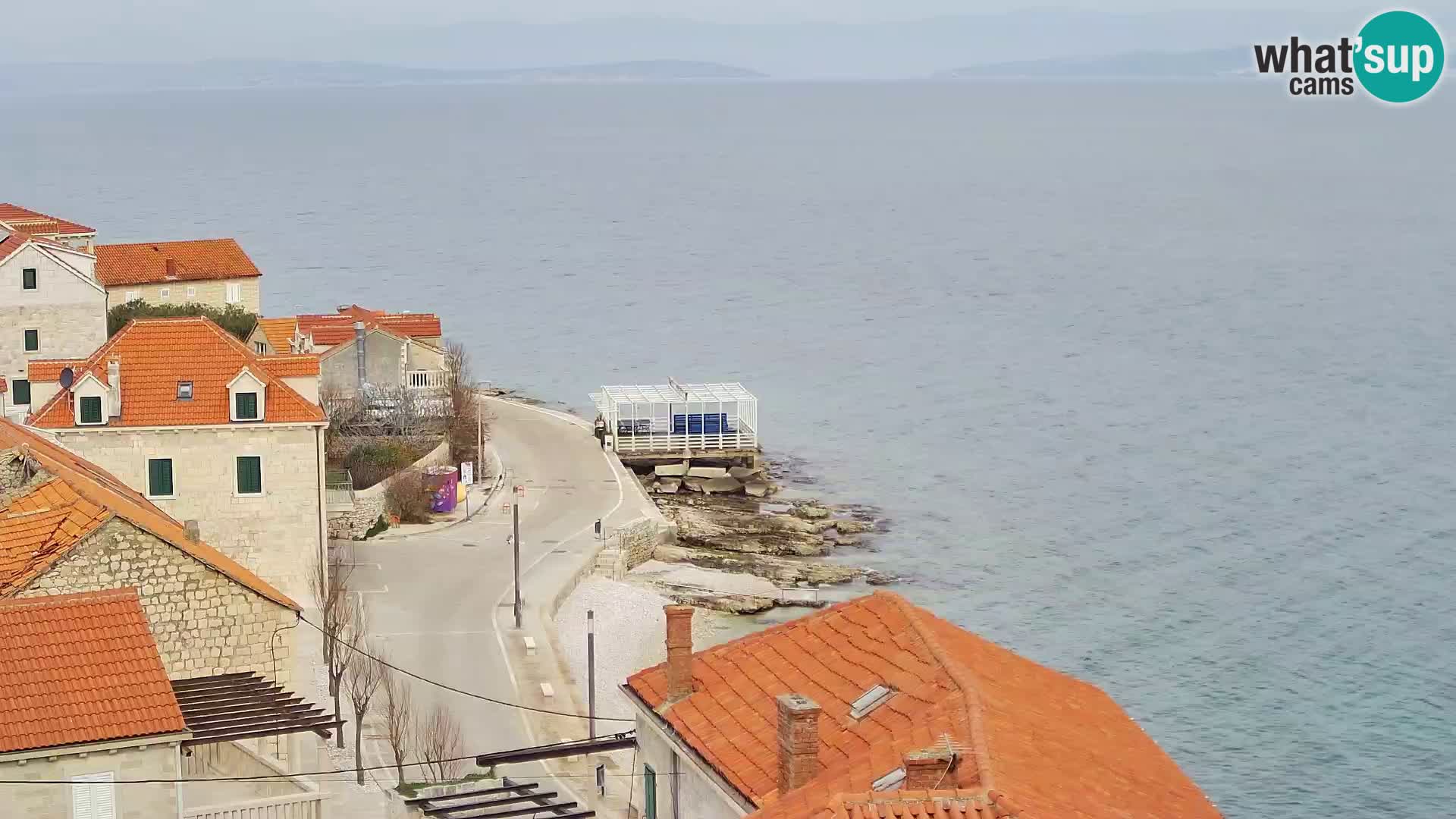 Webcam Sutivan panorama – Vista live dall’isola di Brač