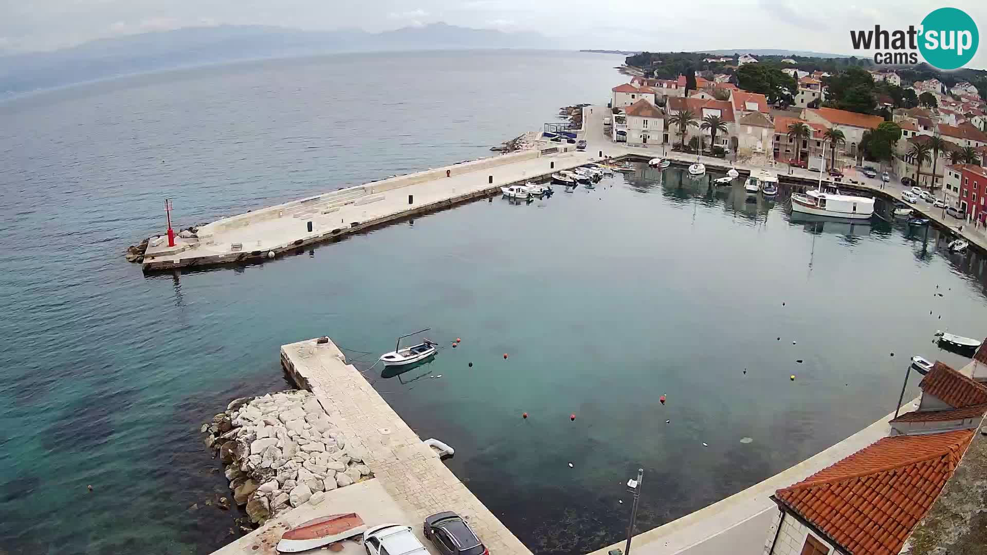 Webcam Sutivan Panorama – Liveblick von der Insel Brač
