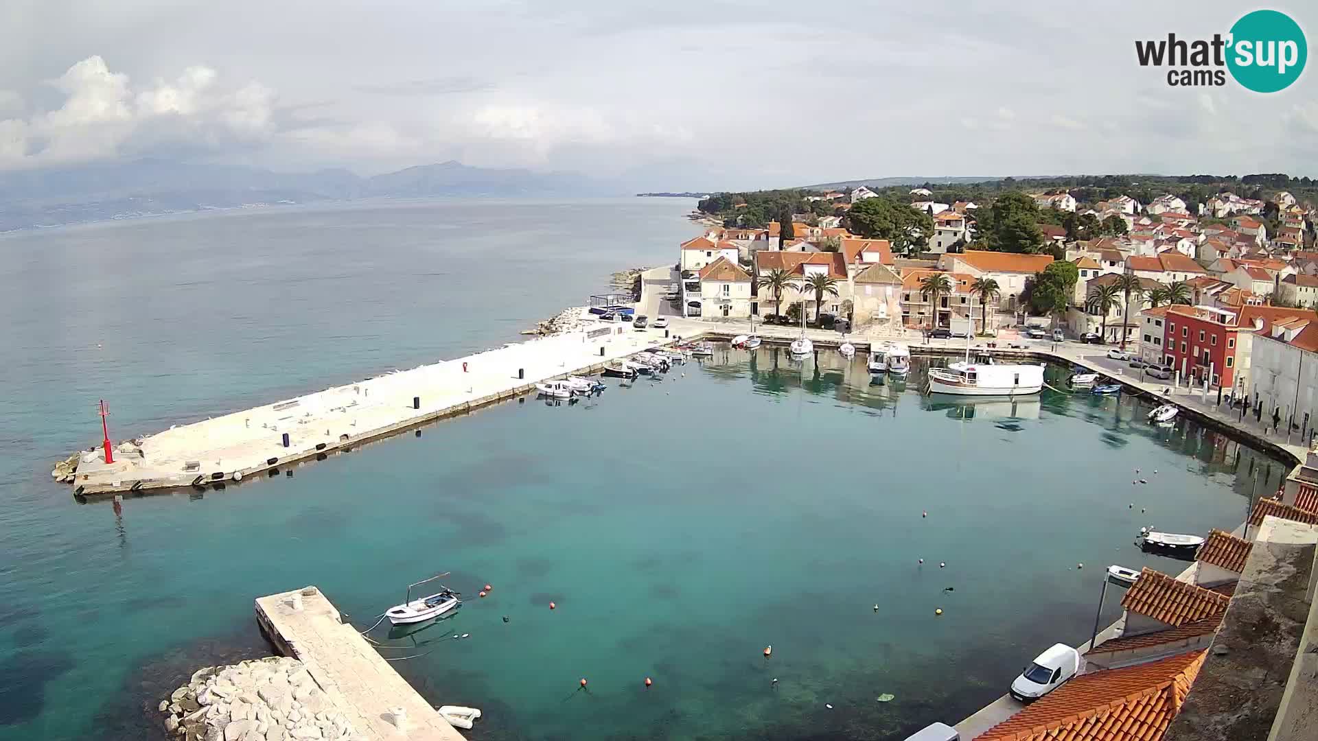 Webcam Sutivan Panorama – Liveblick von der Insel Brač