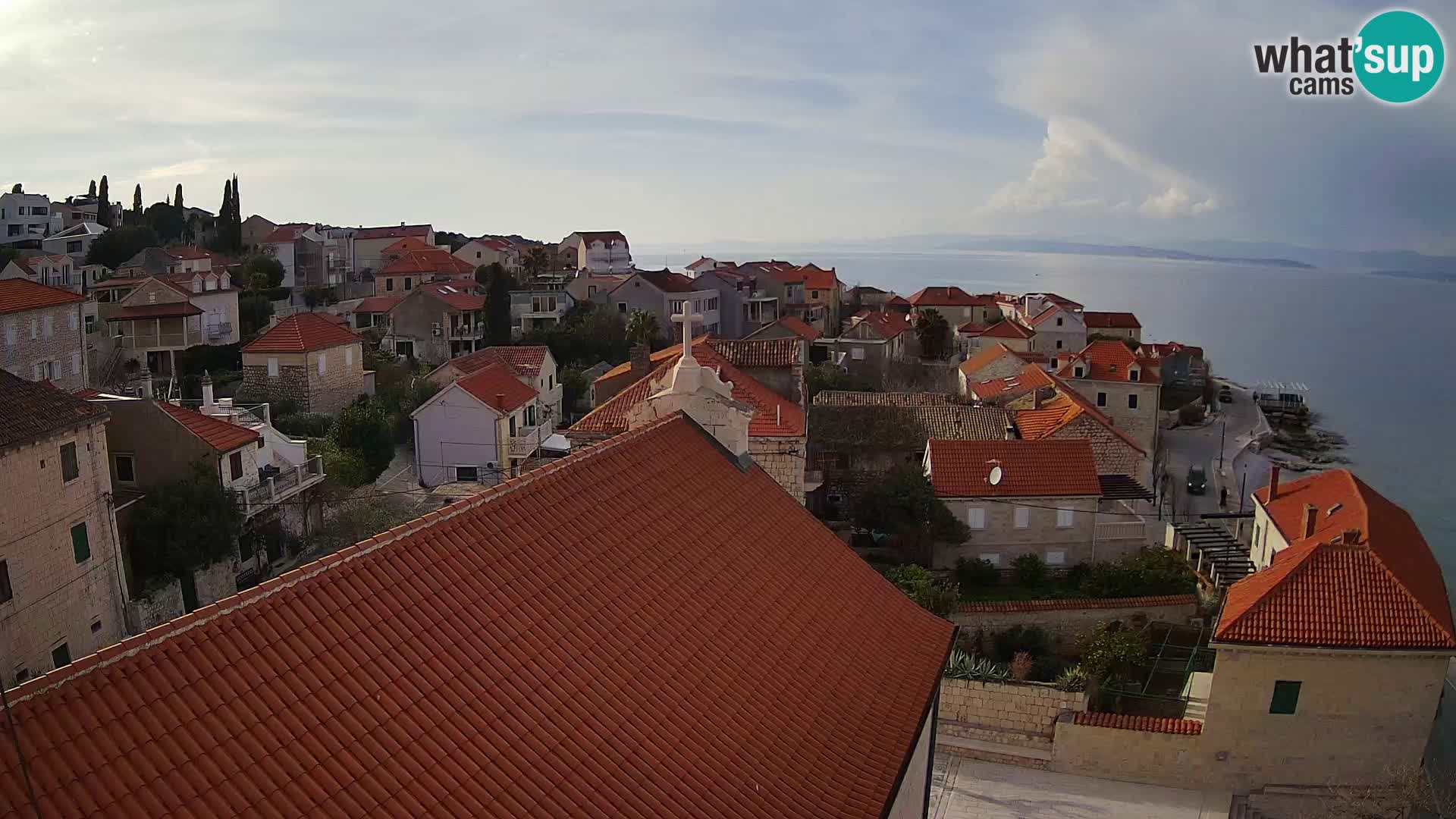 Webcam Sutivan panorama – Vista live dall’isola di Brač