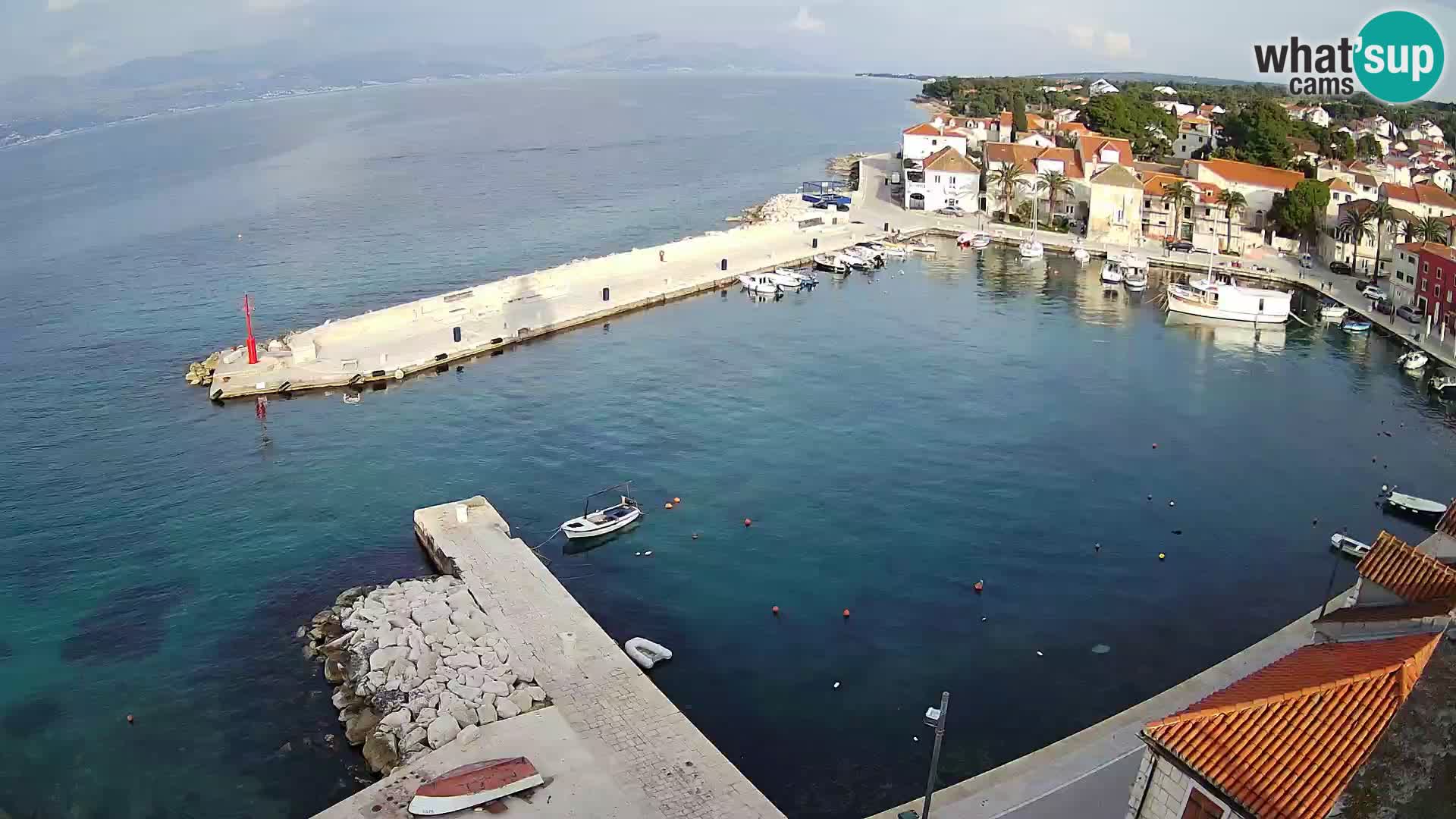 Webcam Sutivan Panorama – Vue en direct depuis l’île de Brač