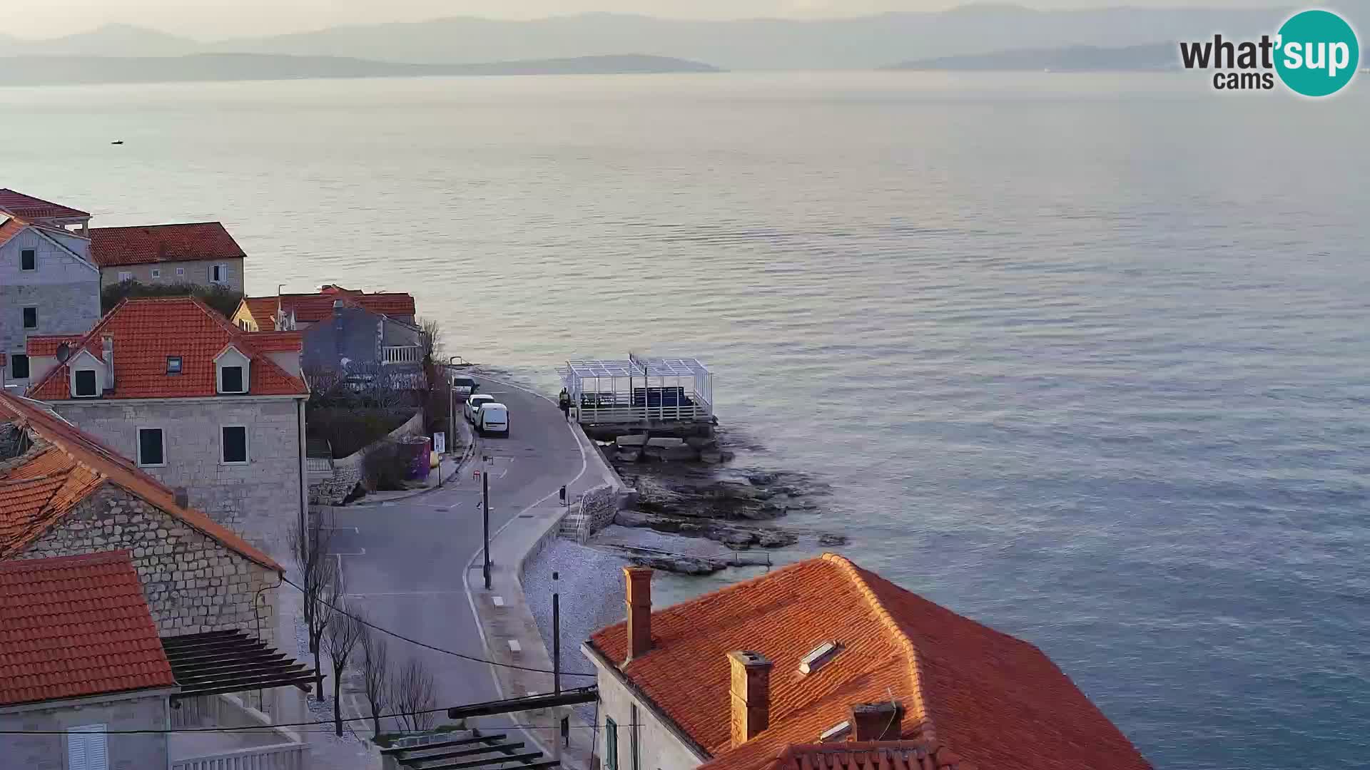 Webcam Sutivan Panorama – Vista en vivo desde la isla de Brač