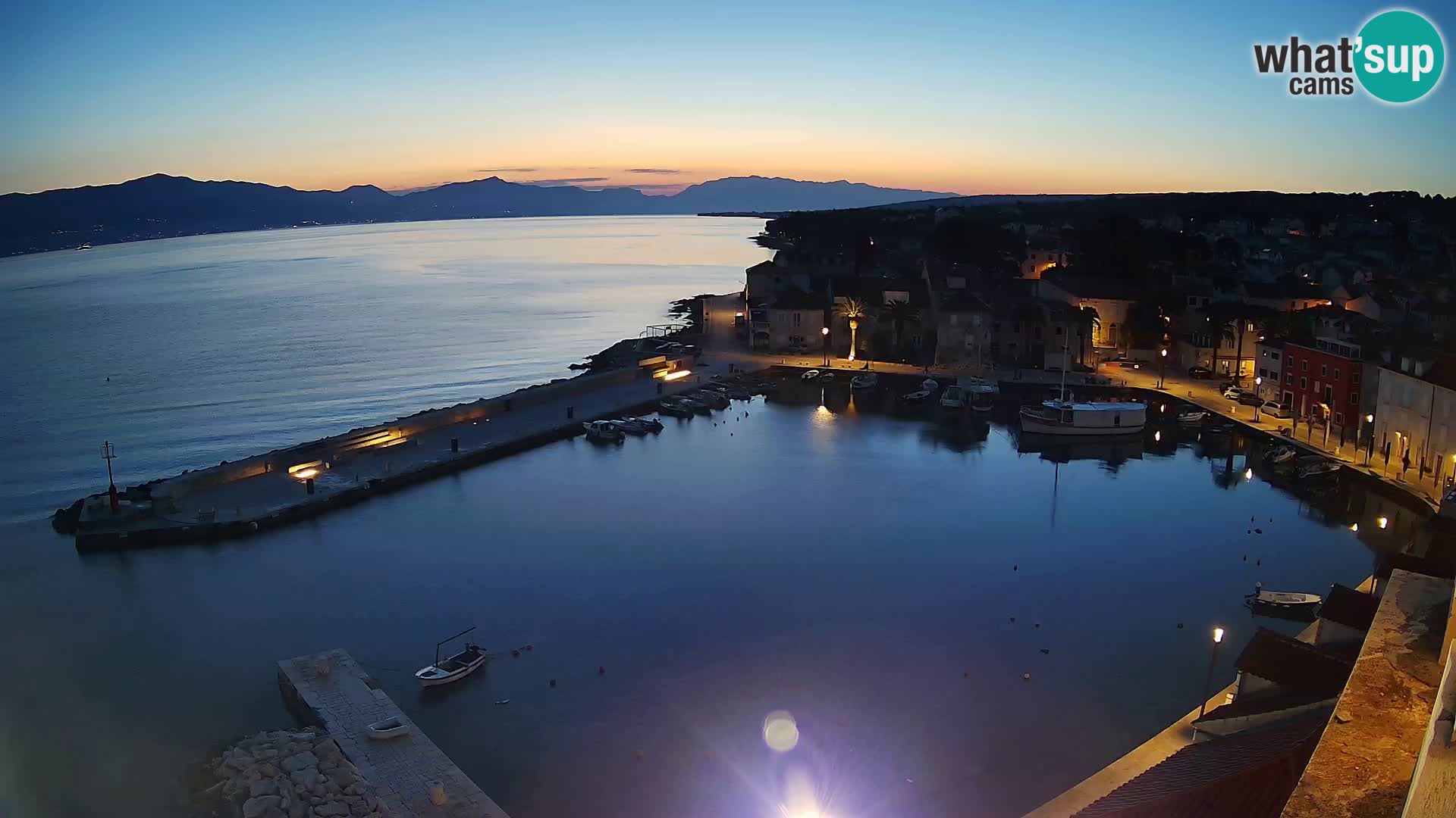 Webcam Sutivan Panorama – Vue en direct depuis l’île de Brač