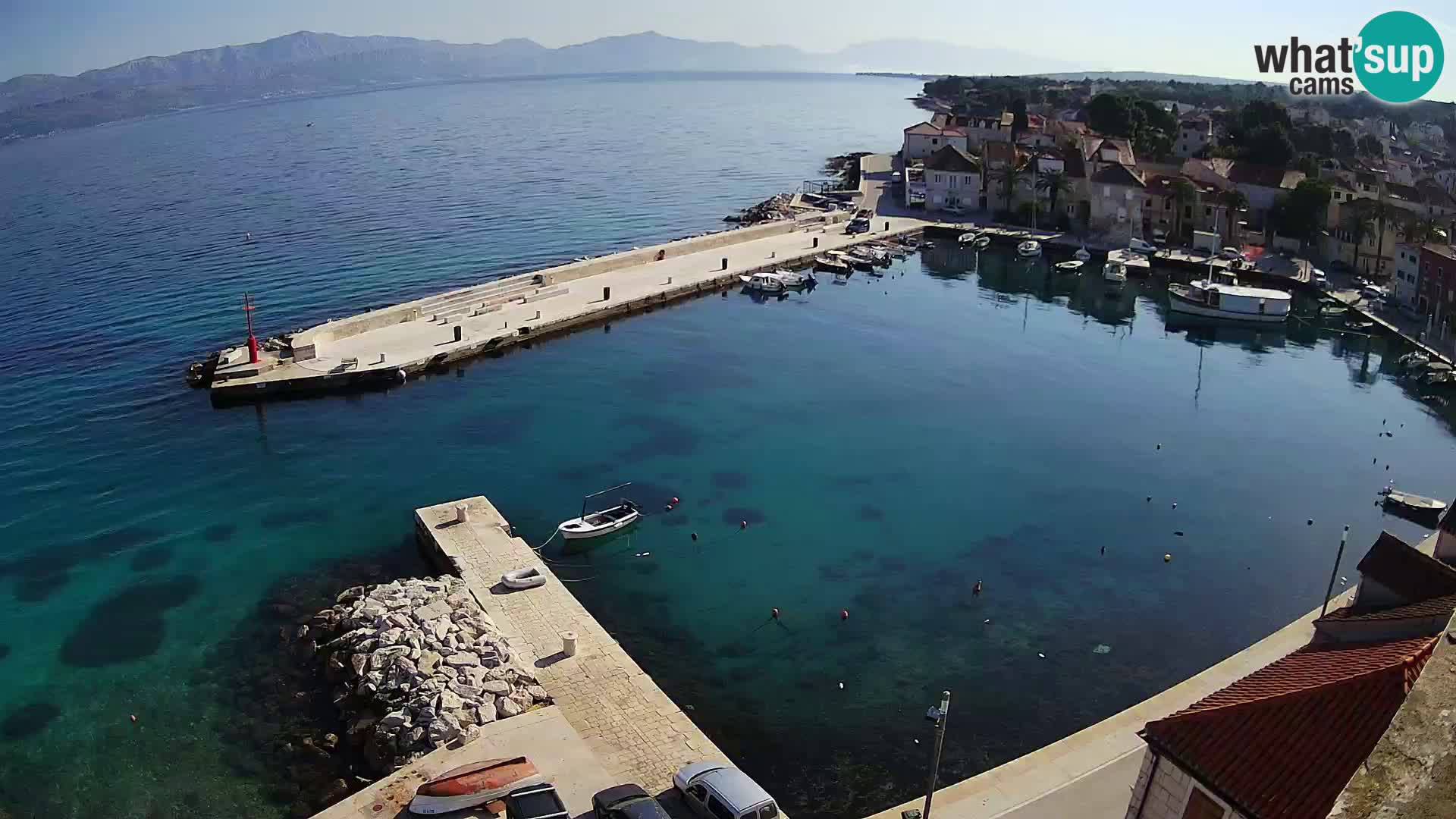 Webcam Sutivan Panorama – Liveblick von der Insel Brač