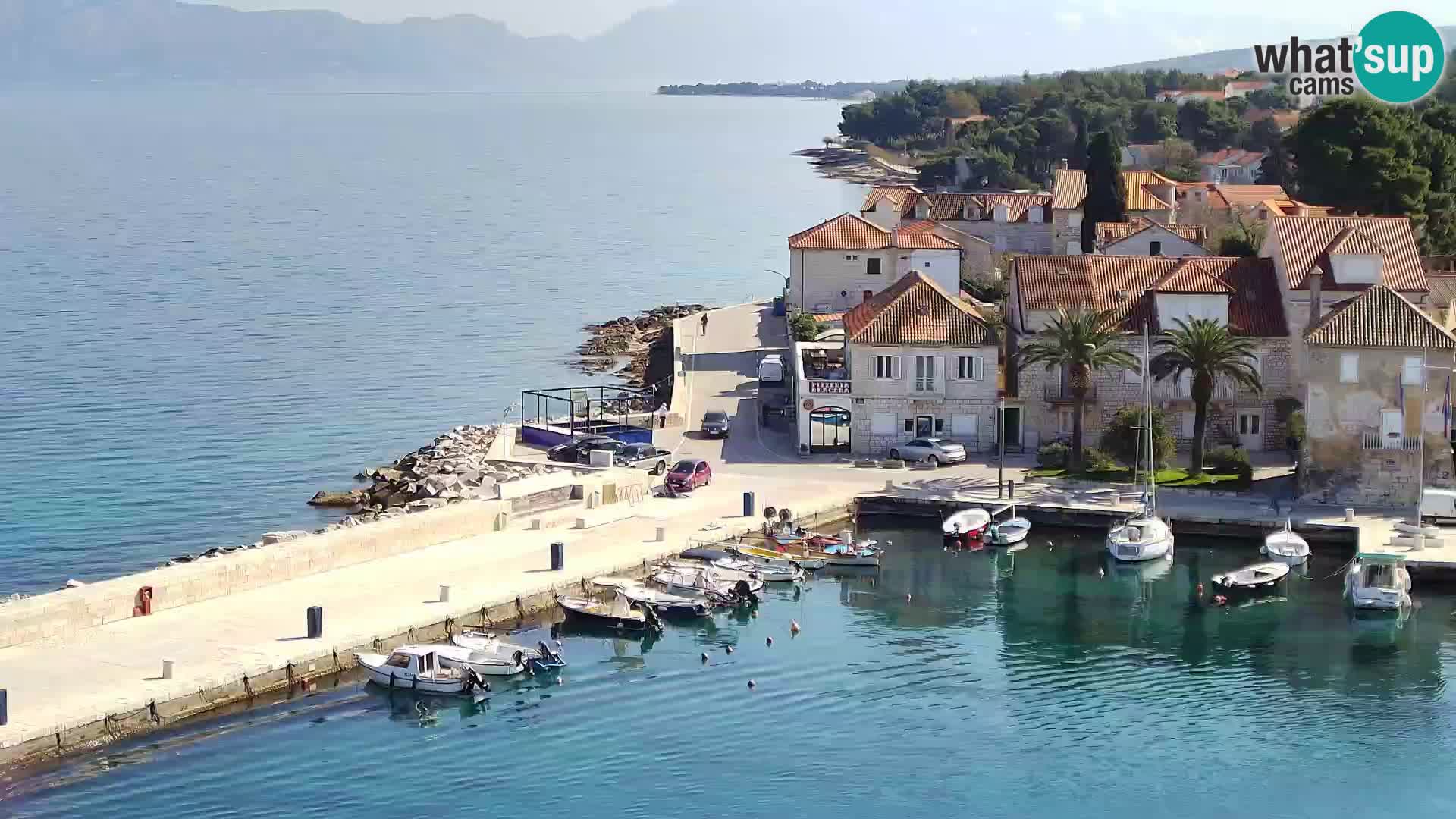Webcam Sutivan Panorama – Vue en direct depuis l’île de Brač