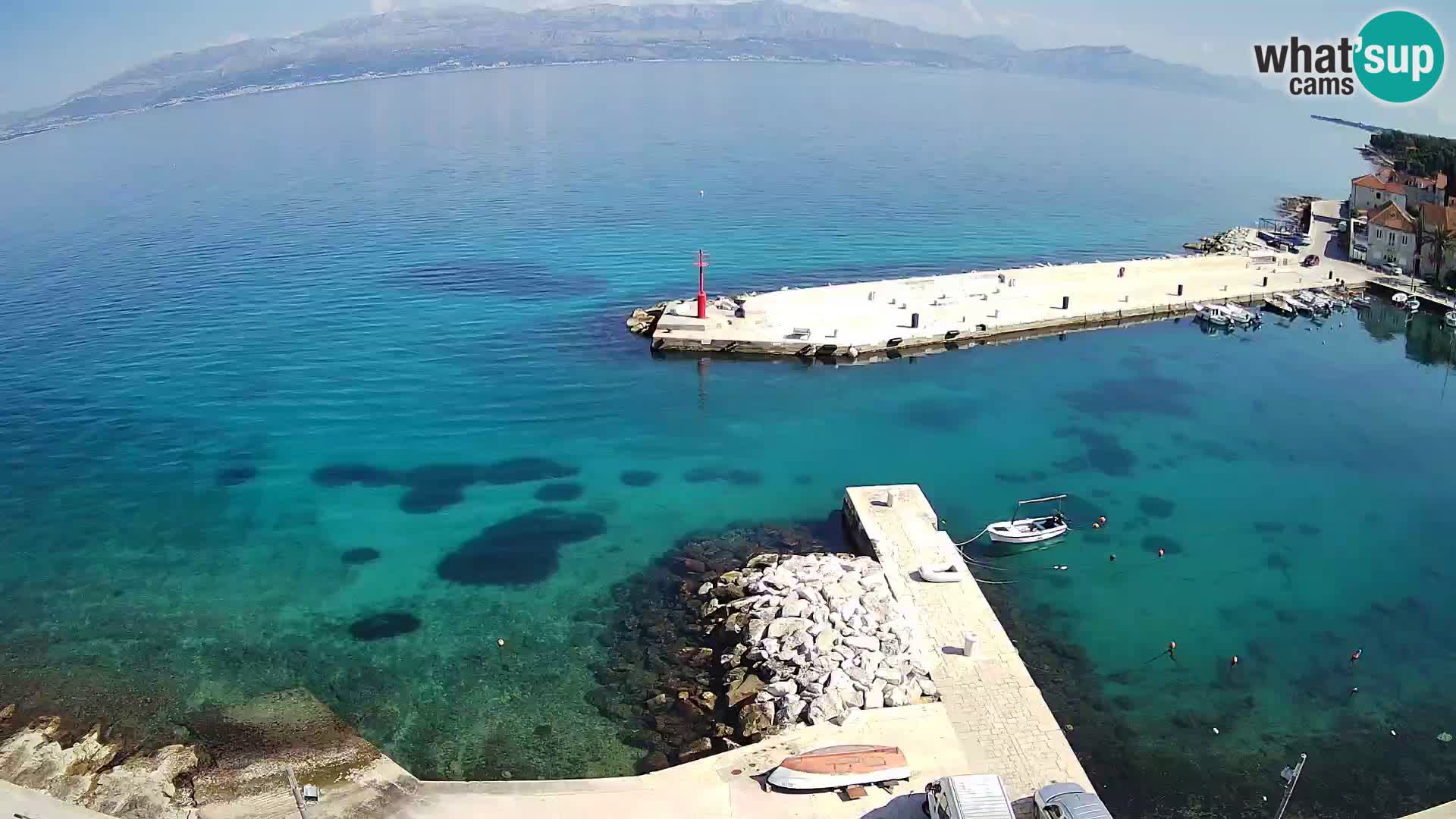 Webcam Sutivan Panorama – Liveblick von der Insel Brač
