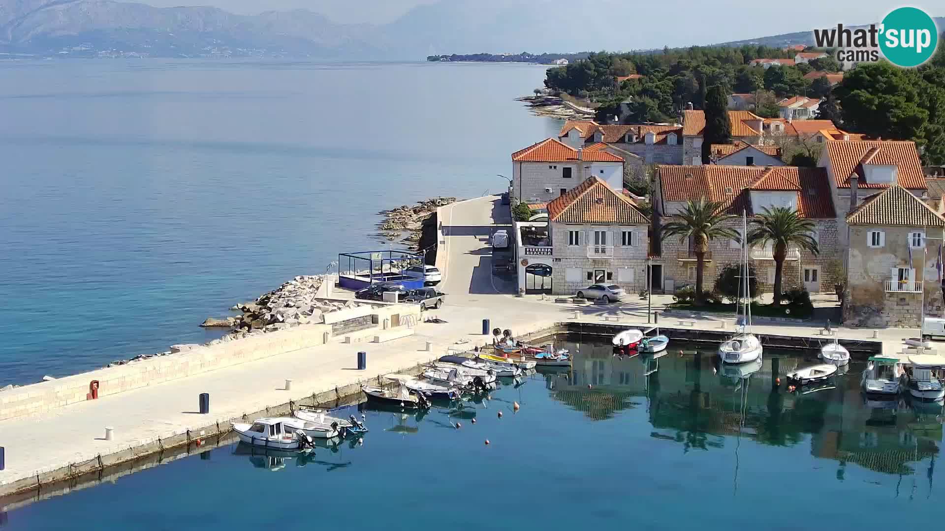 Webcam Sutivan Panorama – Liveblick von der Insel Brač