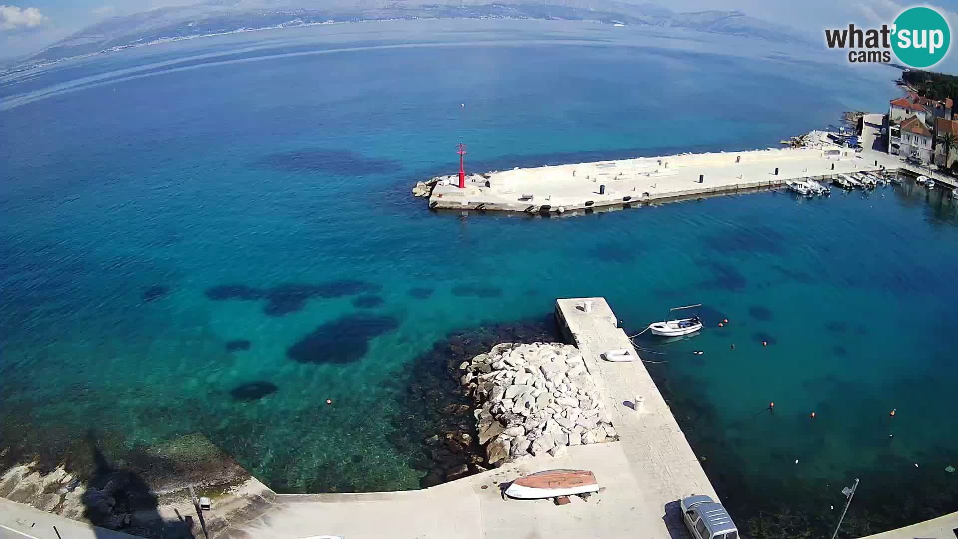 Webcam Sutivan Panorama – Vue en direct depuis l’île de Brač