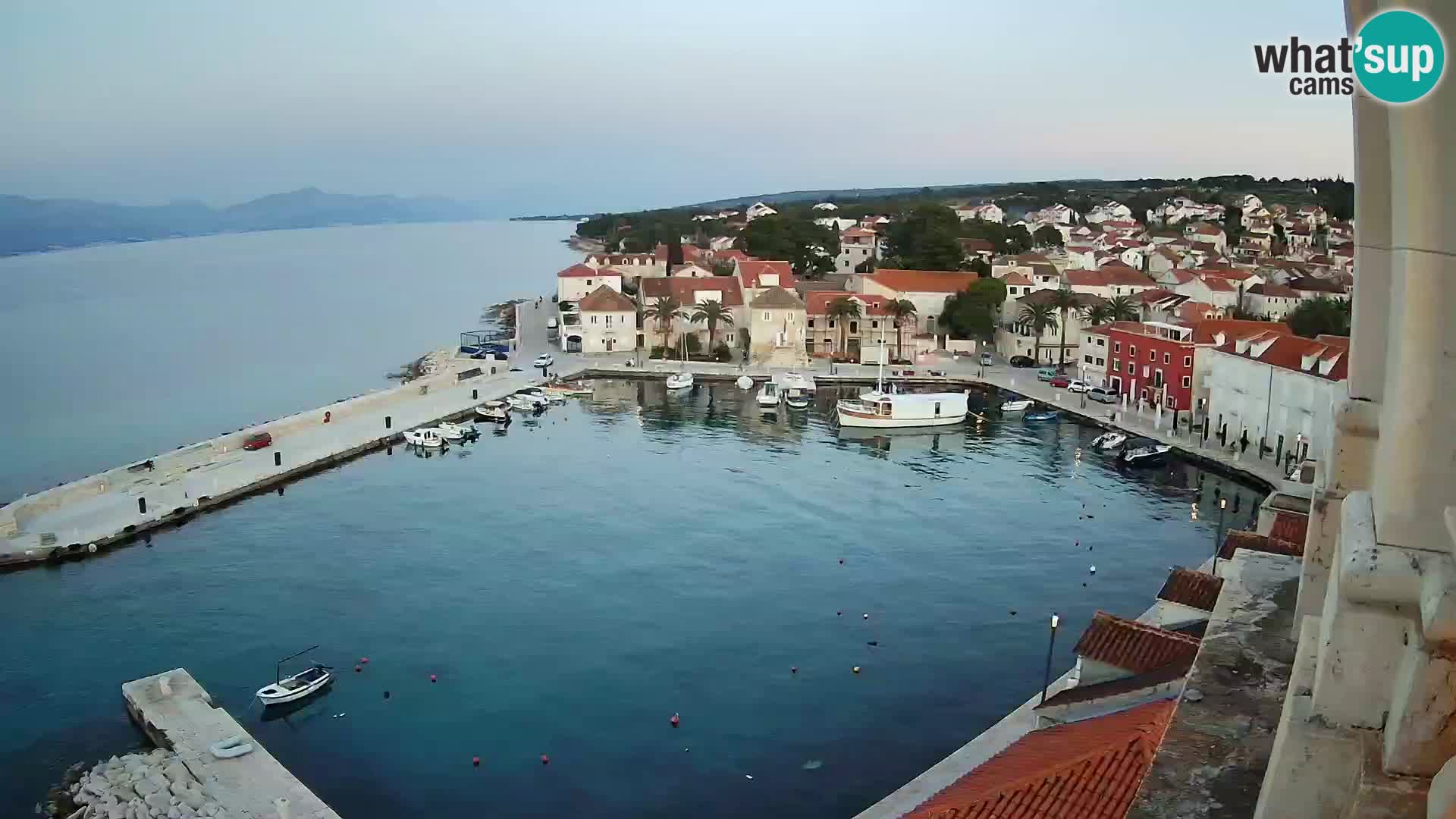 Webcam Sutivan Panorama – Vue en direct depuis l’île de Brač