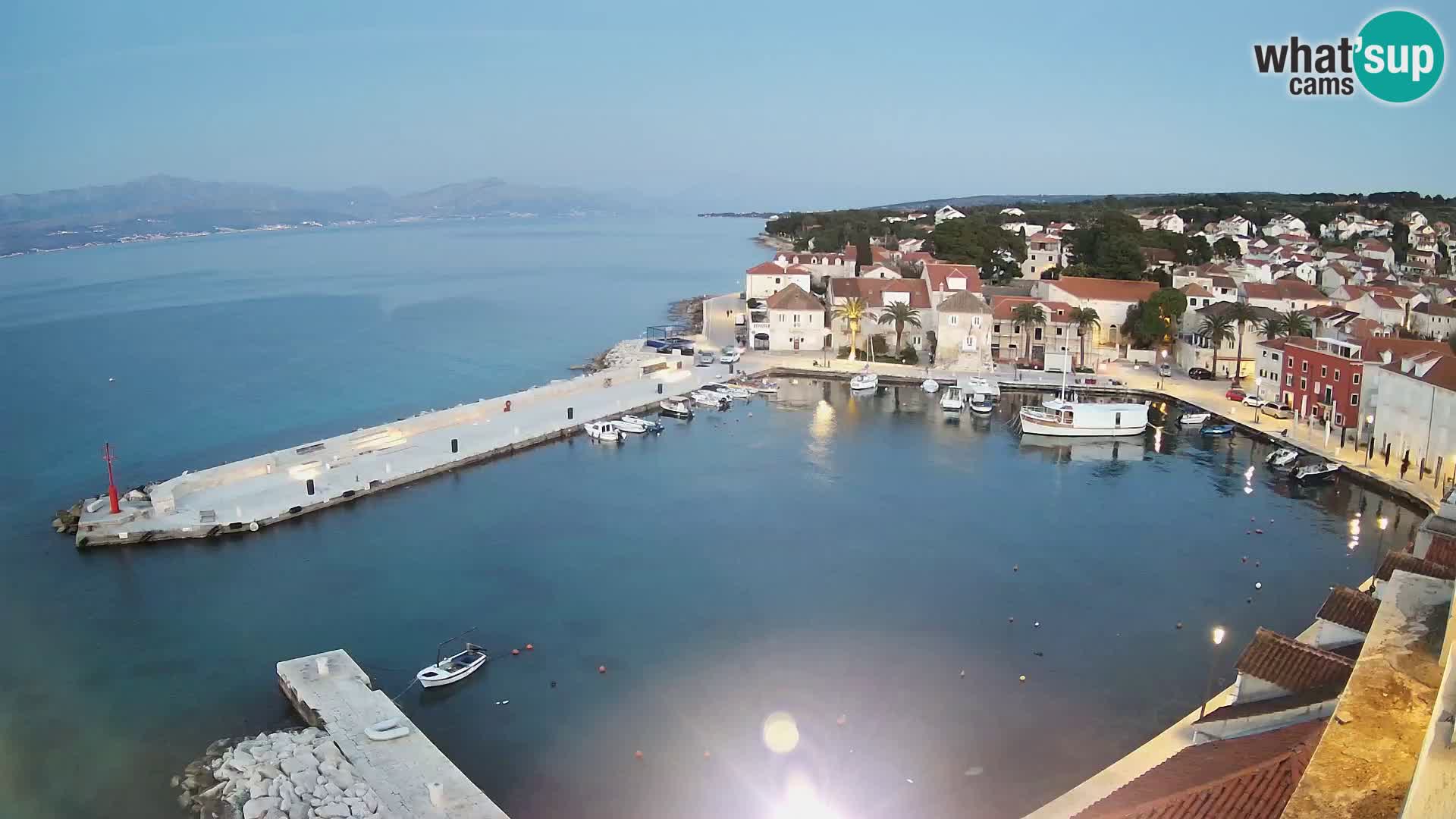 Webcam Sutivan Panorama – Liveblick von der Insel Brač