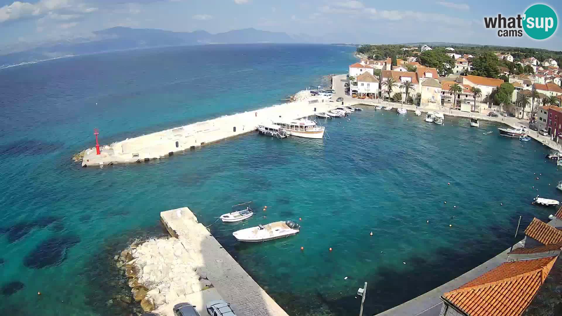 Webcam Sutivan Panorama – Live View from Brač Island