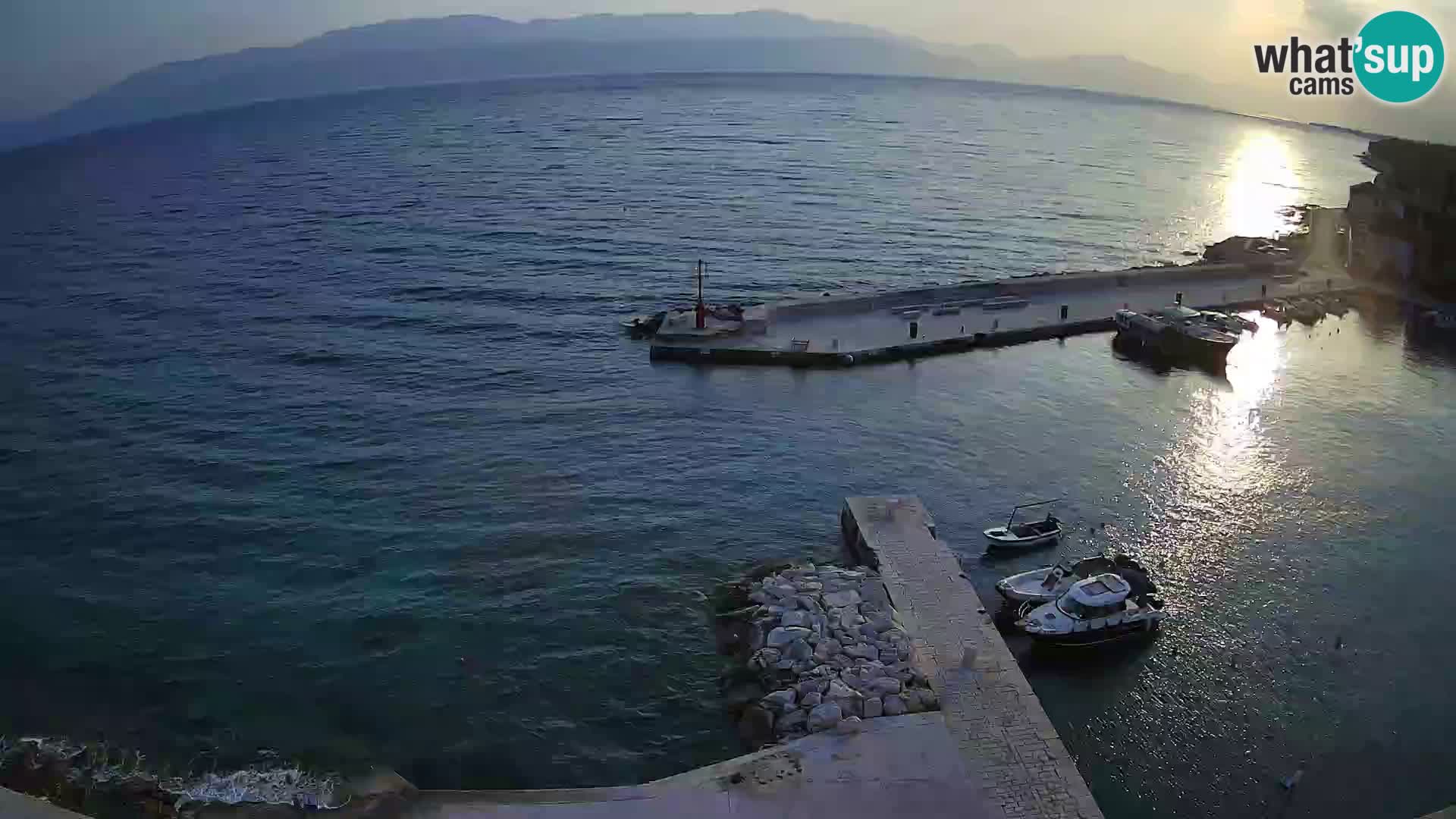 Webcam Sutivan Panorama – Liveblick von der Insel Brač