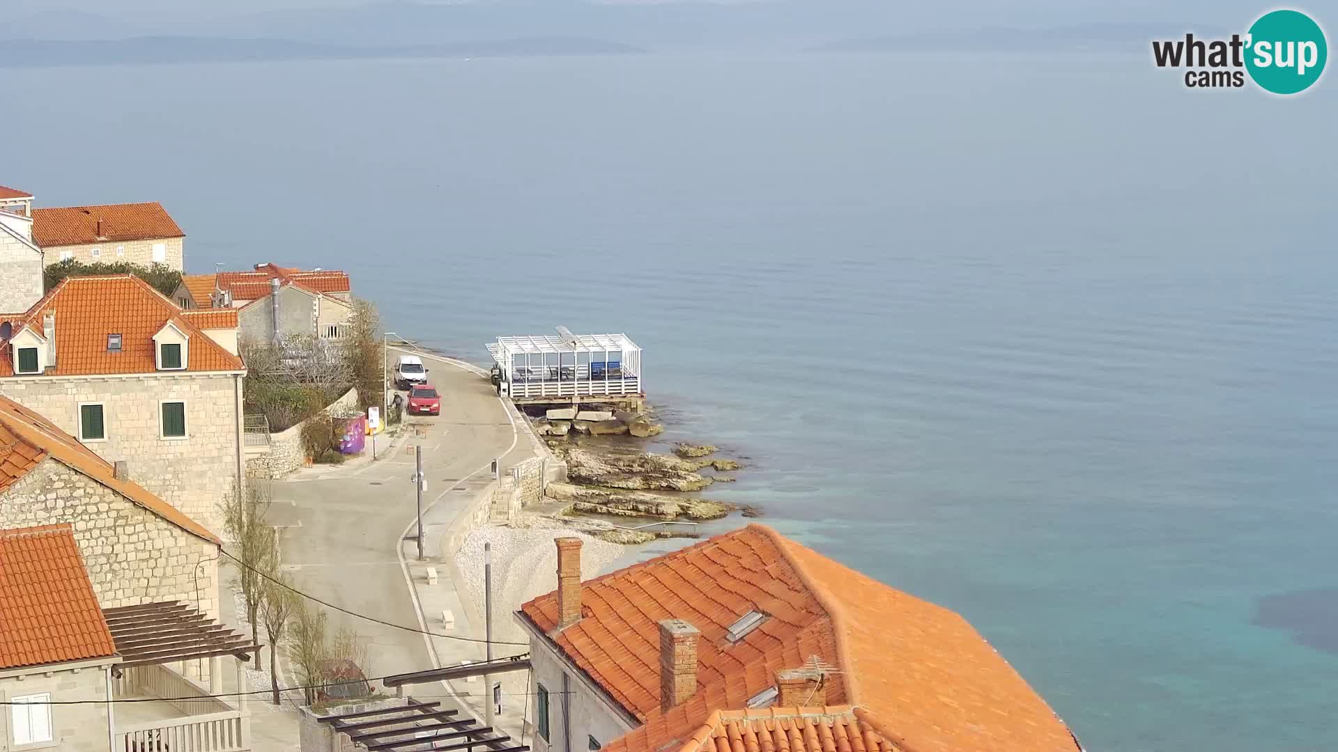 Webcam Sutivan panorama – Vista live dall’isola di Brač