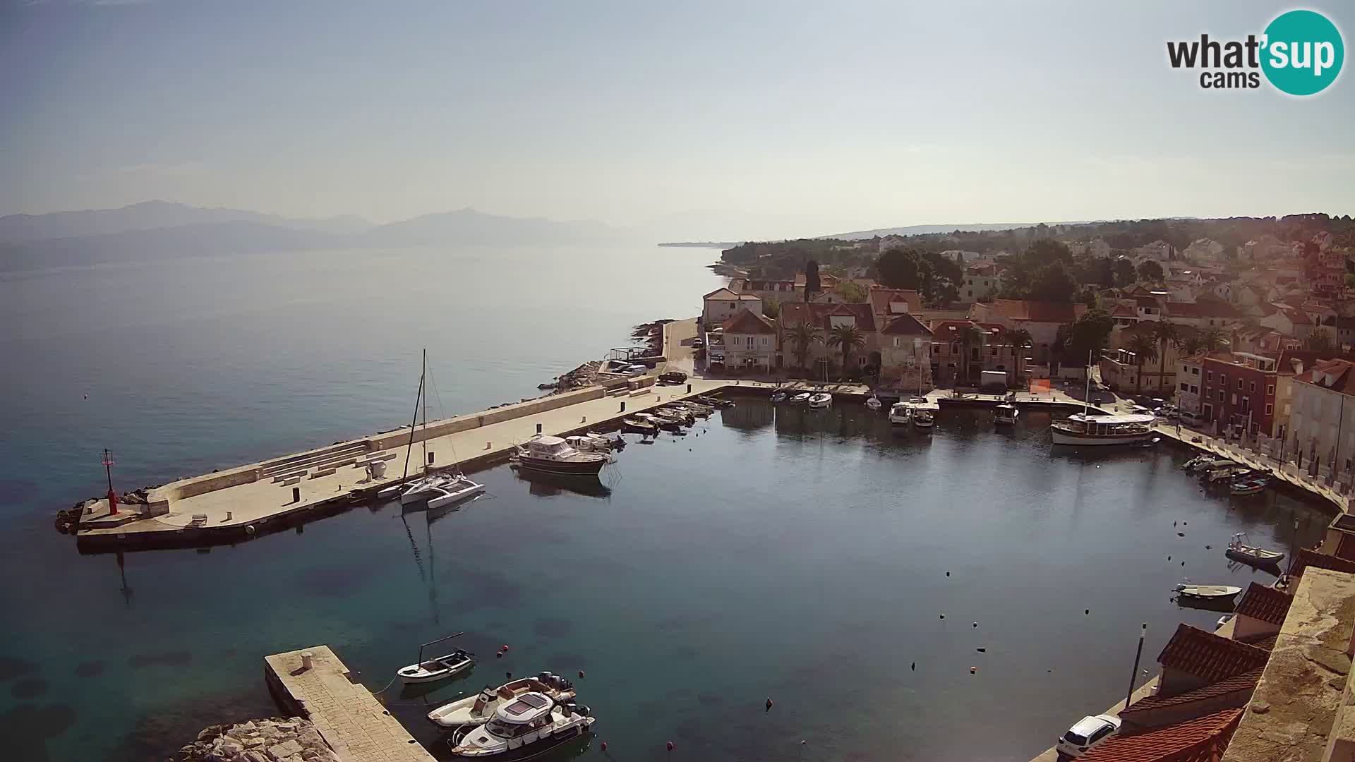 Webcam Sutivan Panorama – Live View from Brač Island