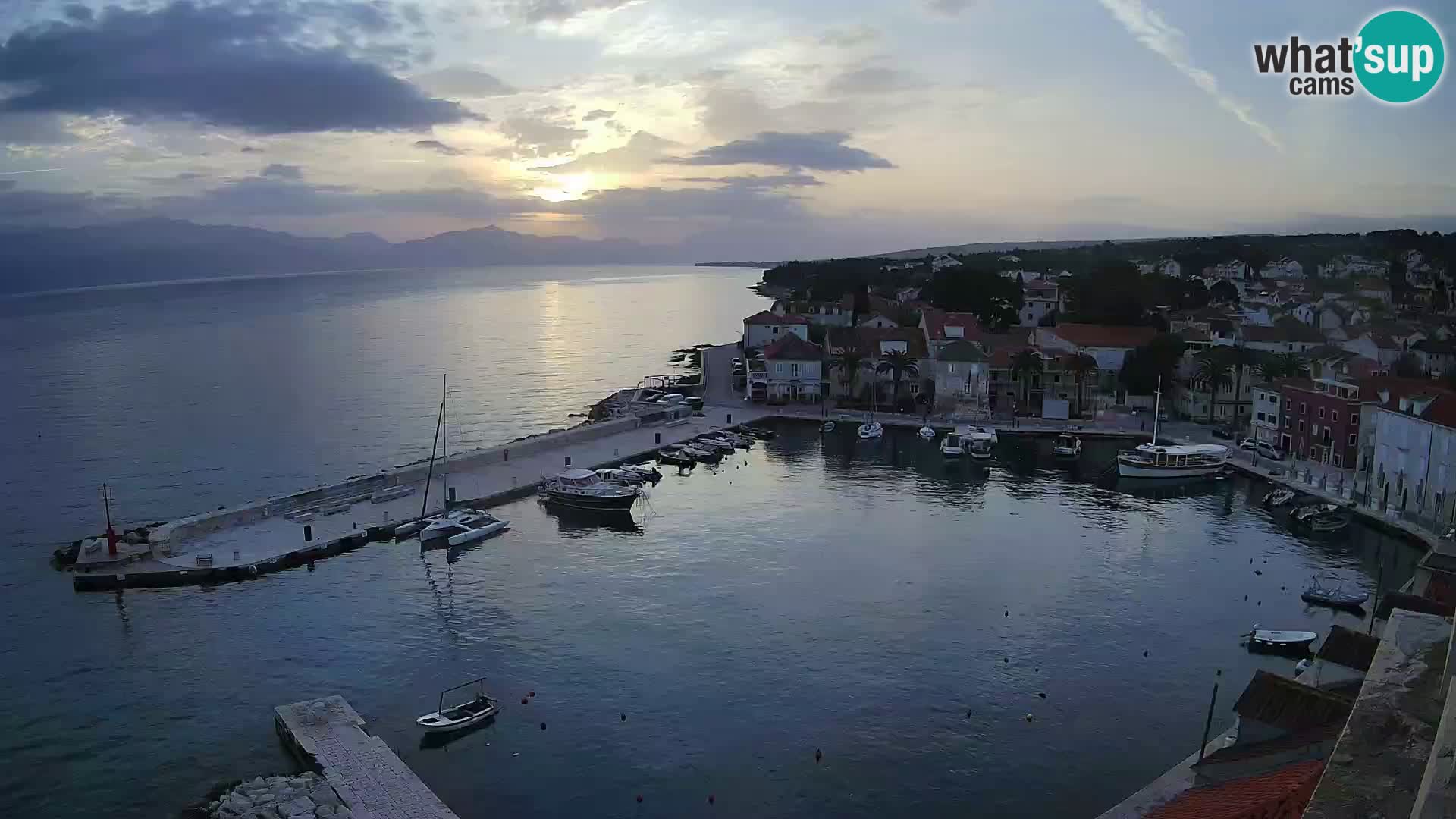 Webcam Sutivan Panorama – Vue en direct depuis l’île de Brač