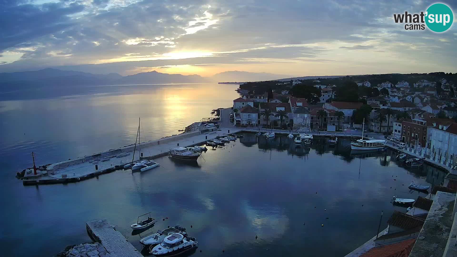 Webcam Sutivan Panorama – Liveblick von der Insel Brač