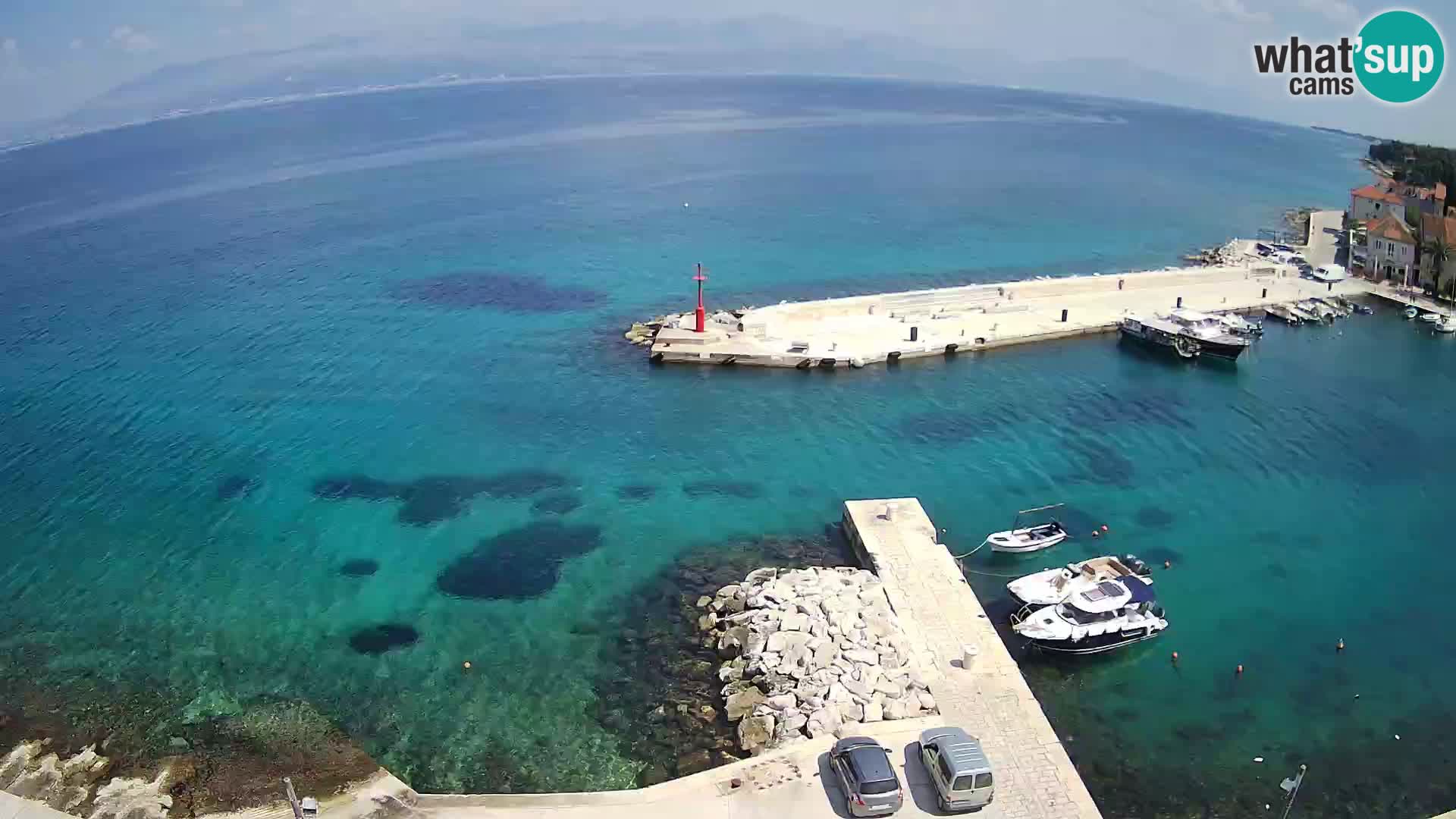Webcam Sutivan Panorama – Vue en direct depuis l’île de Brač