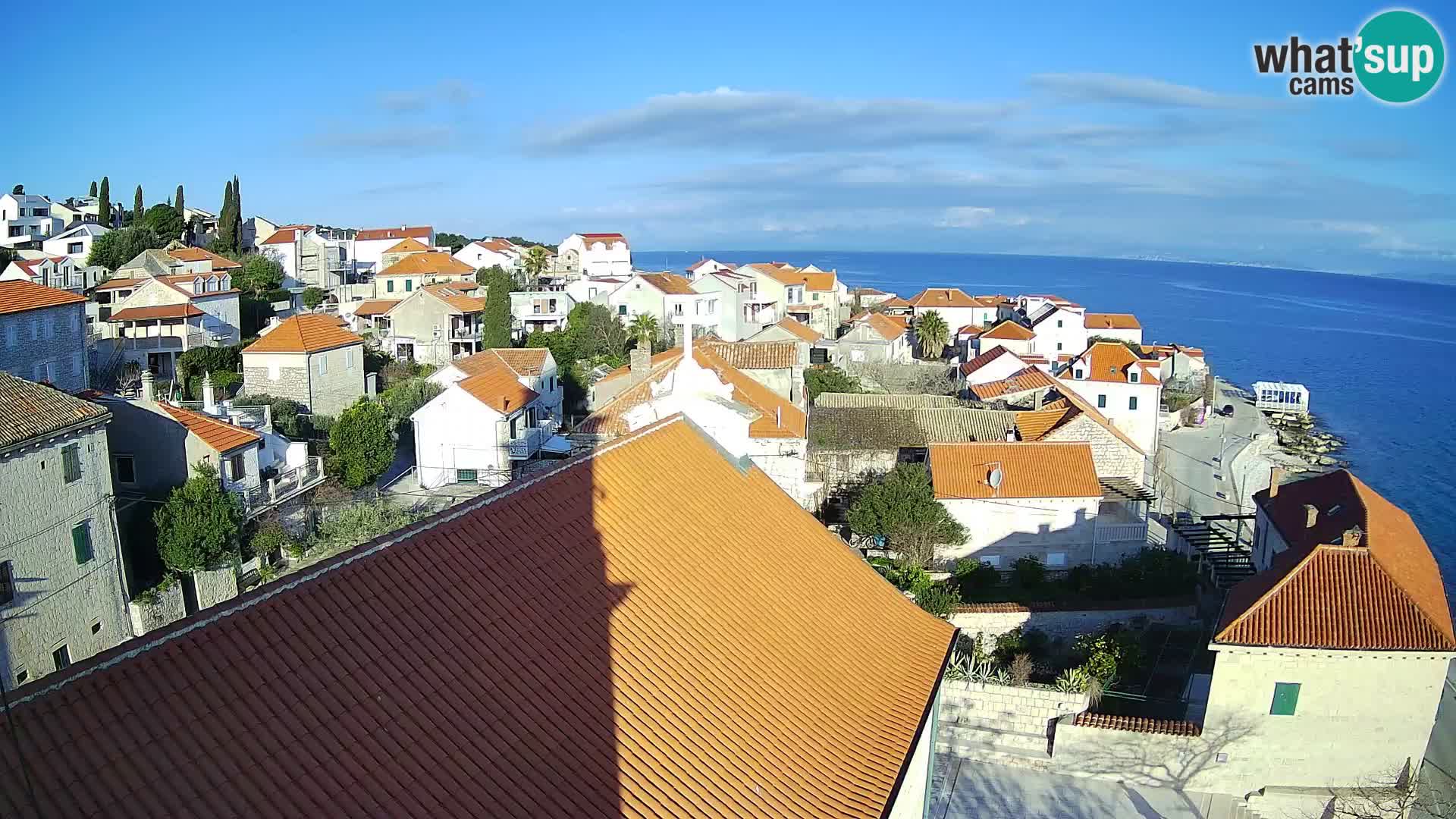 Webcam Sutivan Panorama – Vue en direct depuis l’île de Brač