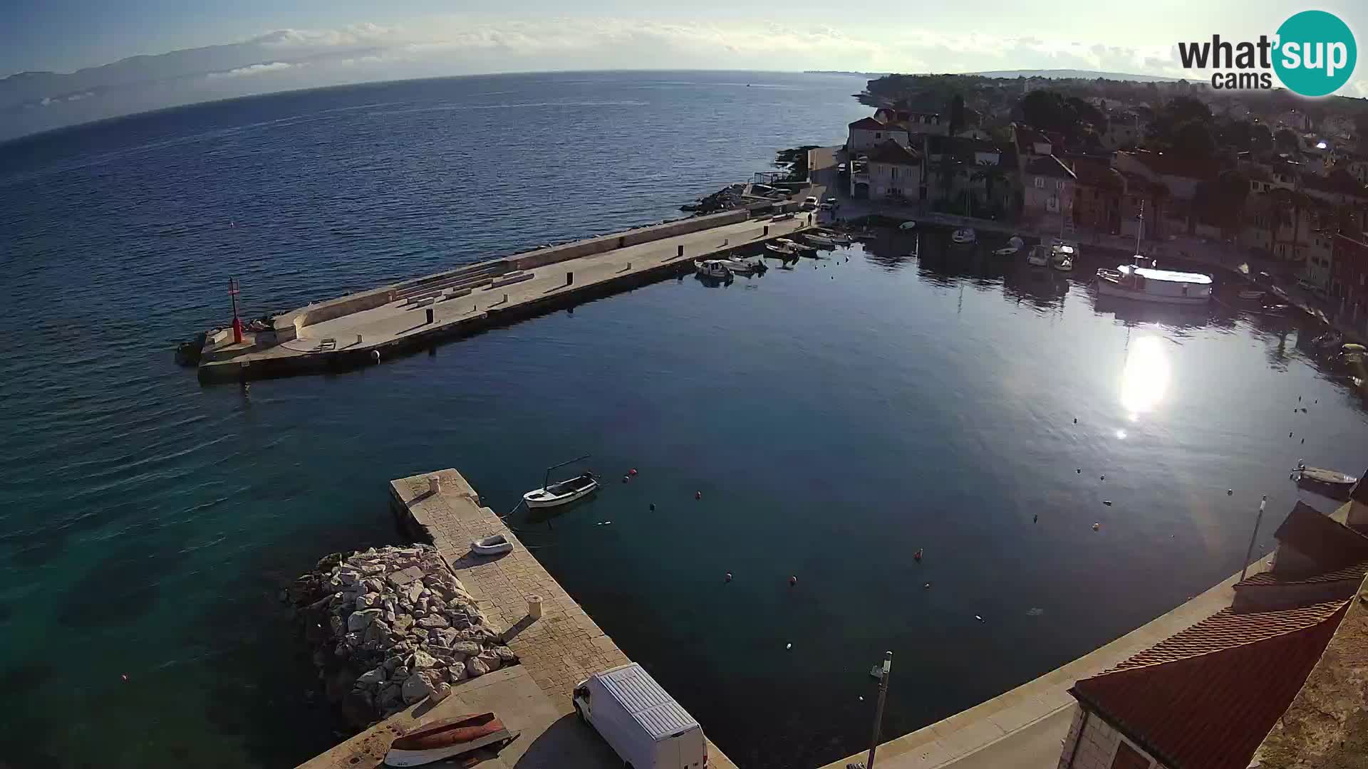Webcam Sutivan Panorama – Vue en direct depuis l’île de Brač