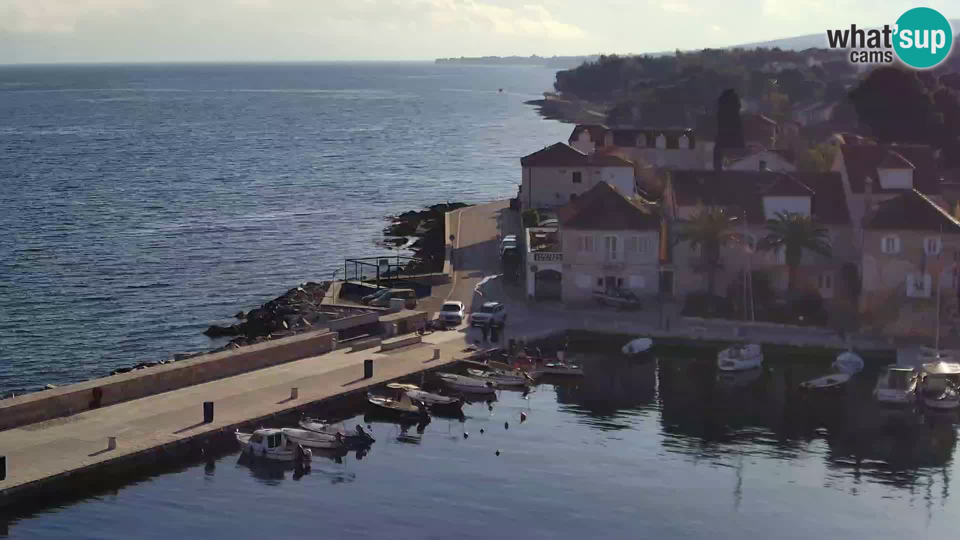 Webcam Sutivan Panorama – Vista en vivo desde la isla de Brač