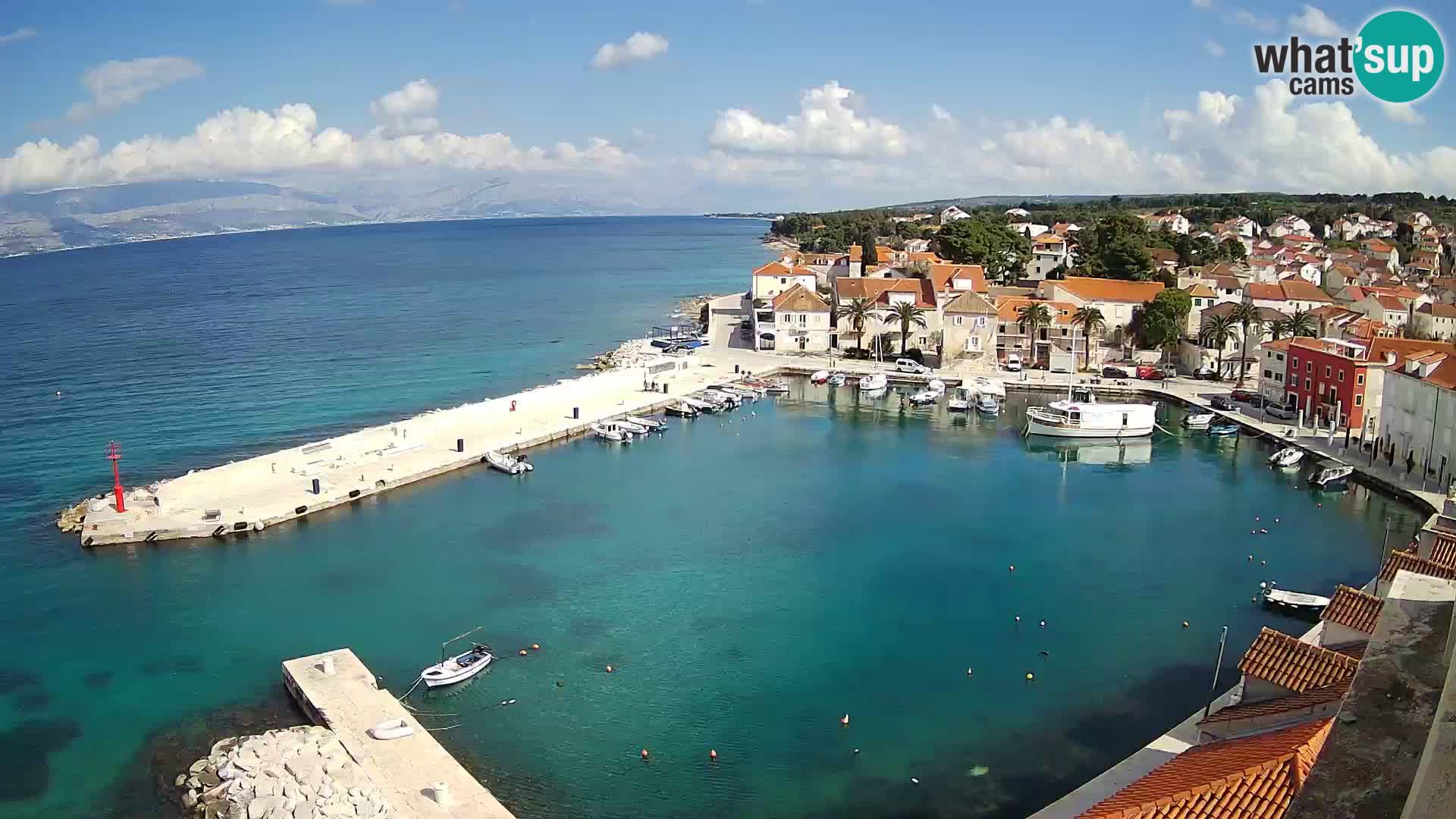 Webcam Sutivan Panorama – Vista en vivo desde la isla de Brač