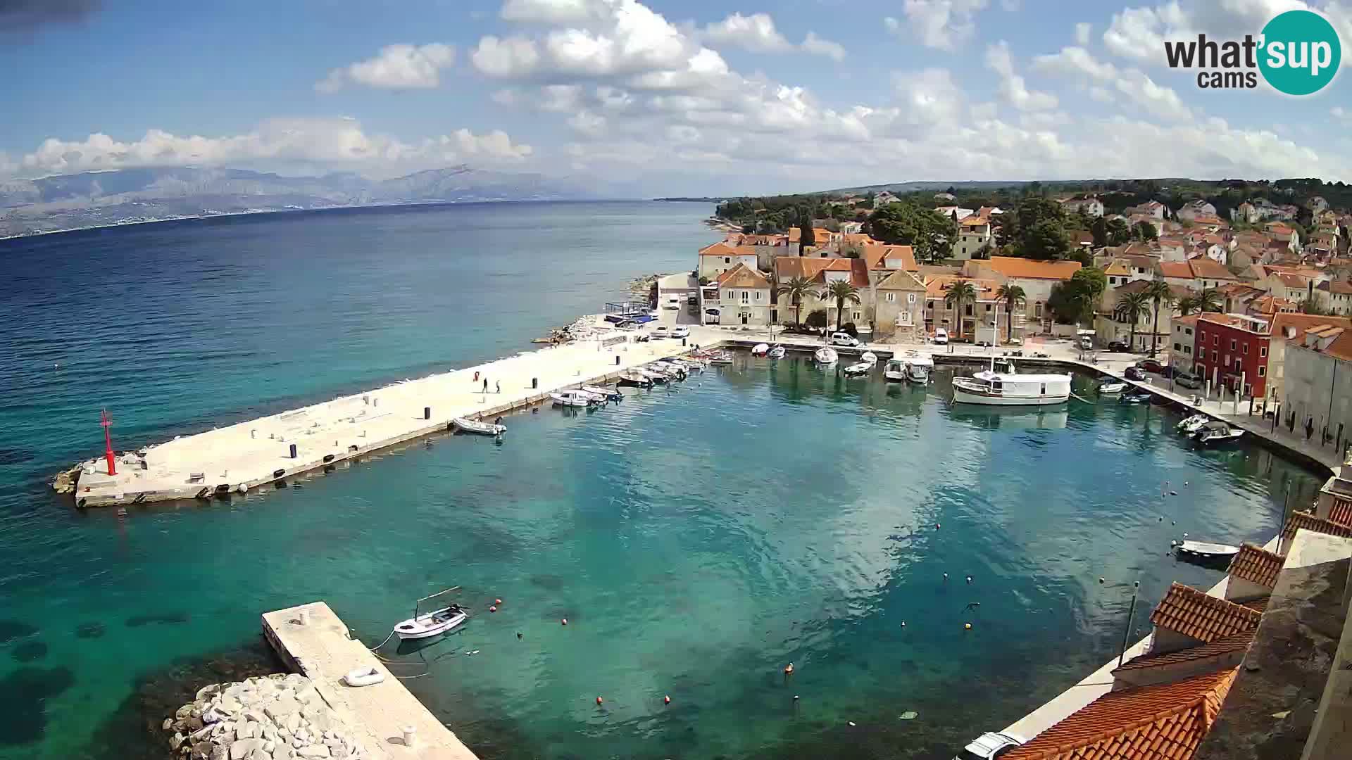 Webcam Sutivan Panorama – Live View from Brač Island