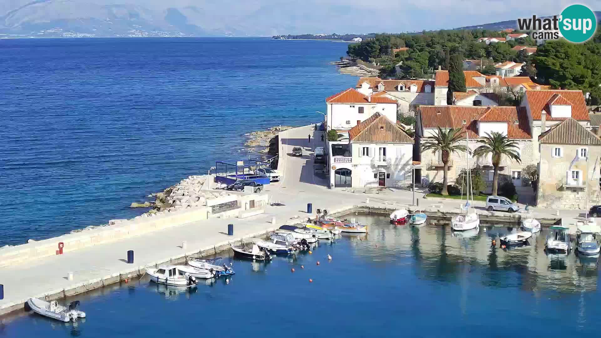 Webcam Sutivan Panorama – Liveblick von der Insel Brač