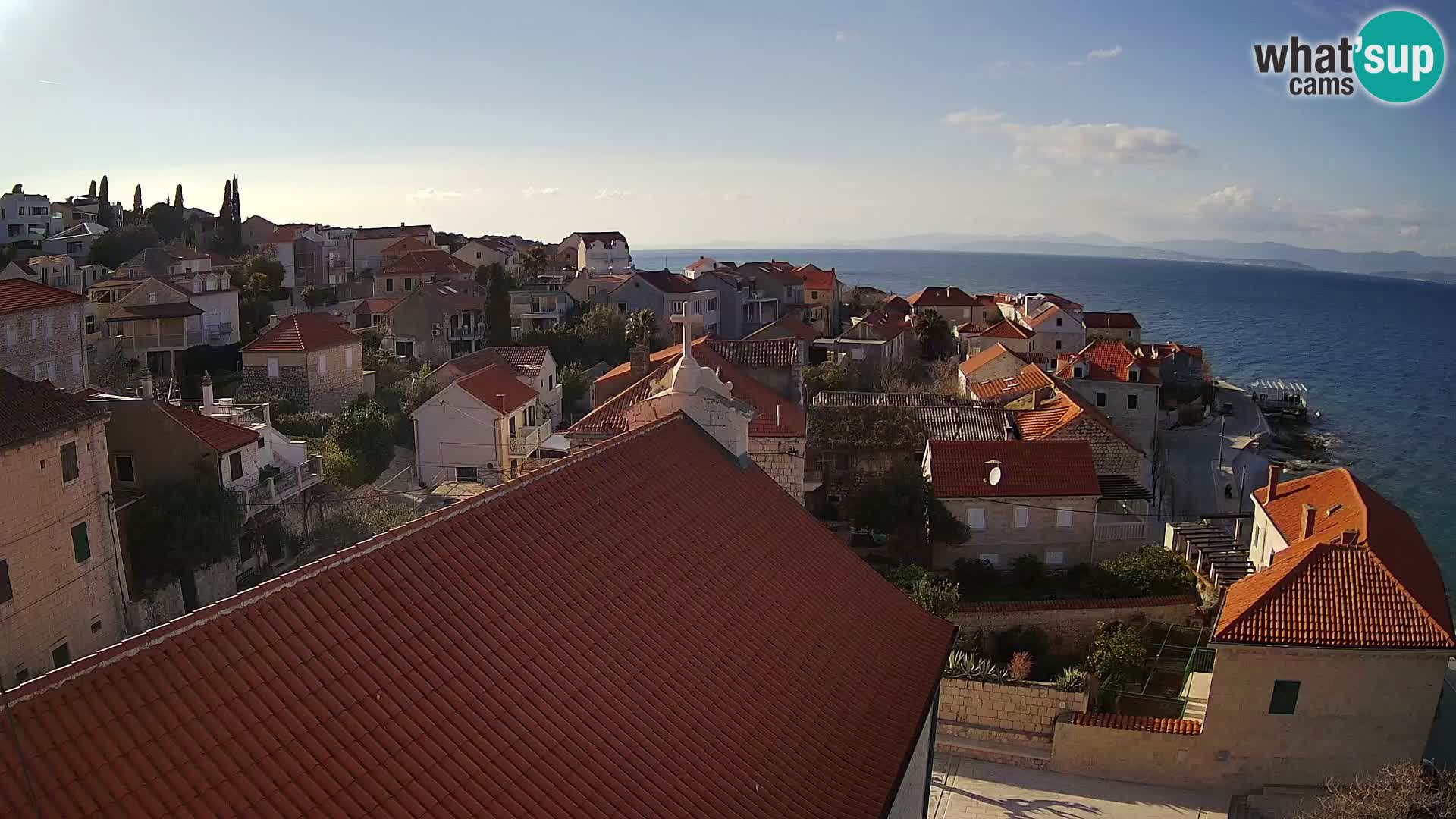 Webcam Sutivan Panorama – Vue en direct depuis l’île de Brač