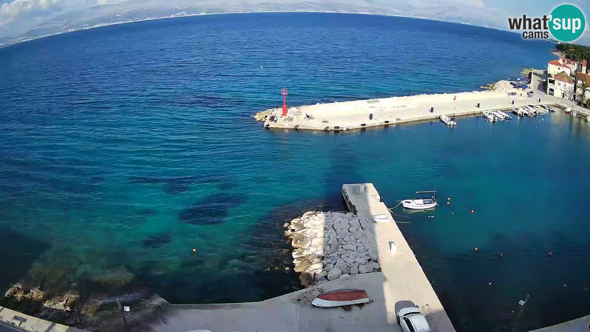 Webcam Sutivan panorama – Vista live dall’isola di Brač