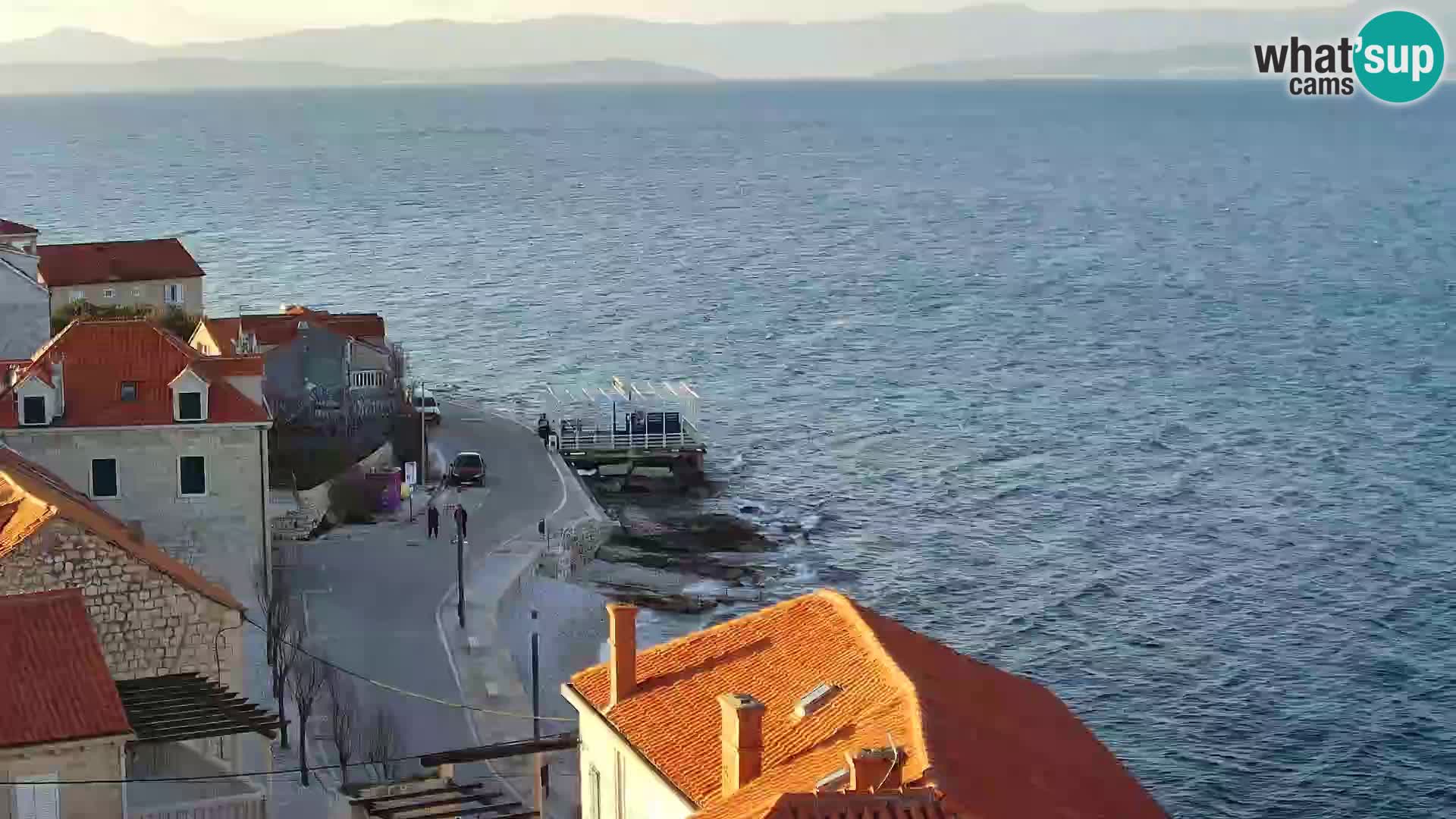 Webcam Sutivan Panorama – Vue en direct depuis l’île de Brač