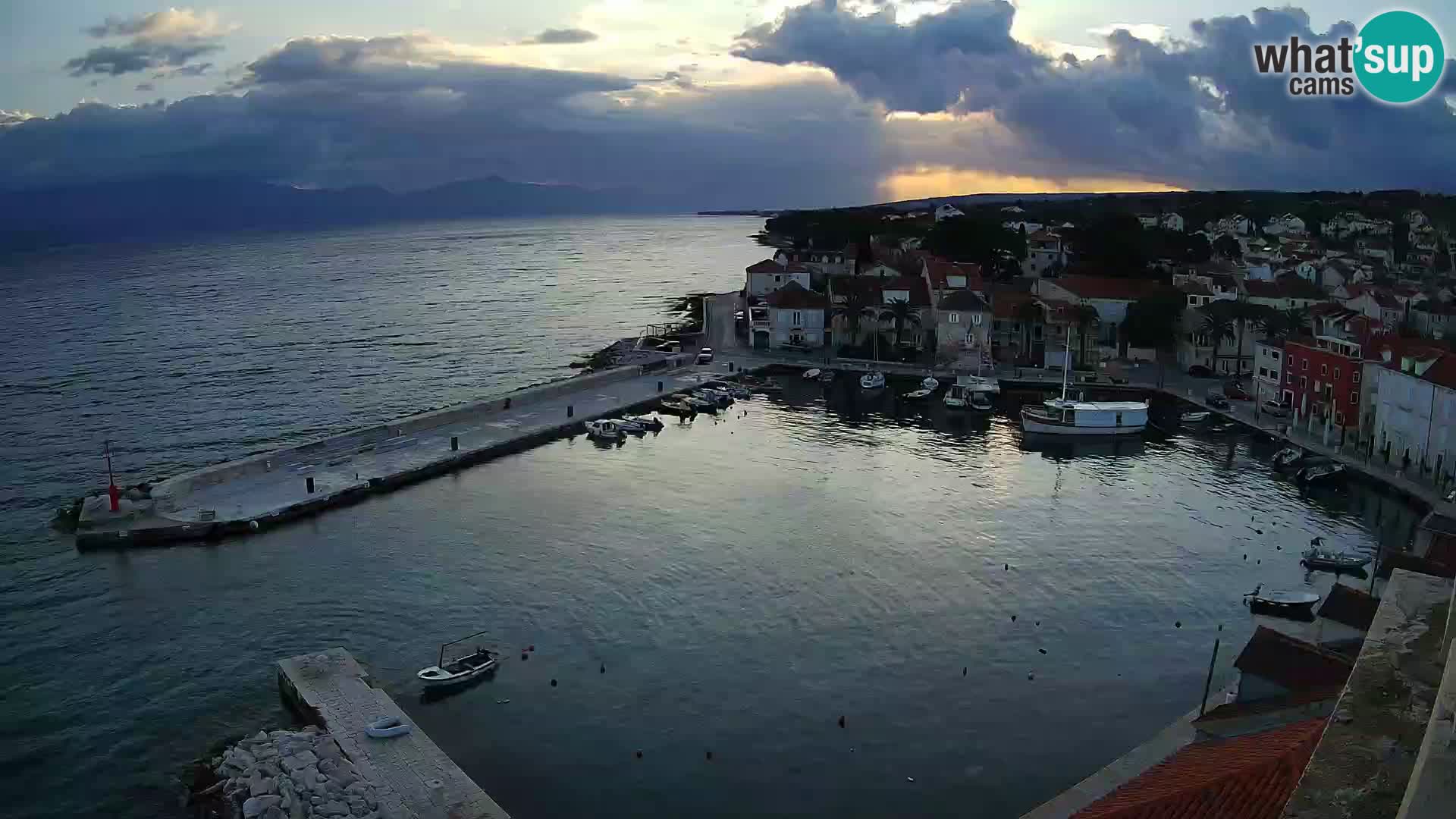Webcam Sutivan Panorama – Vue en direct depuis l’île de Brač