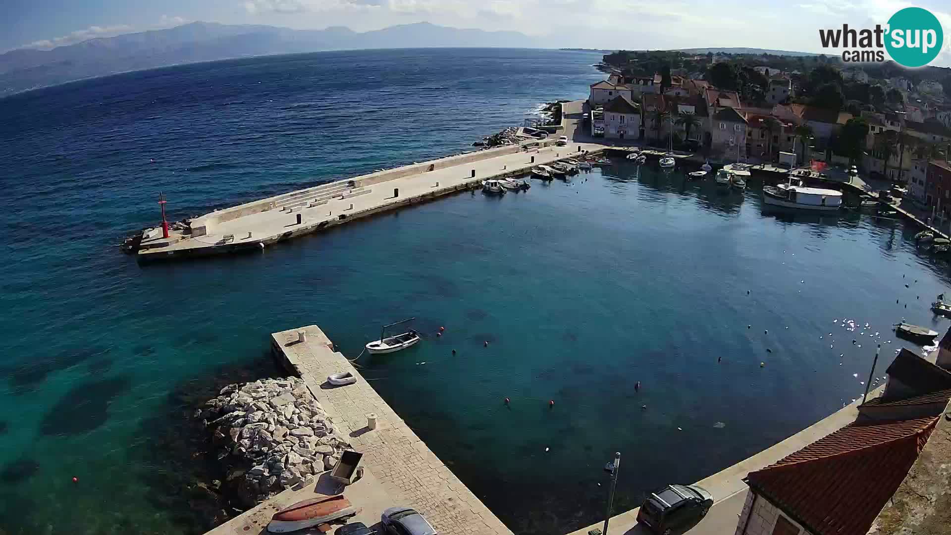 Webcam Sutivan Panorama – Liveblick von der Insel Brač