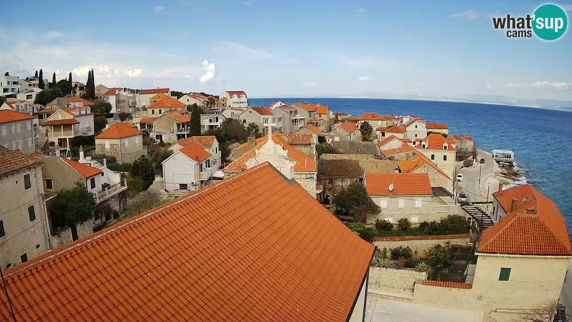 Webcam Sutivan Panorama – Liveblick von der Insel Brač
