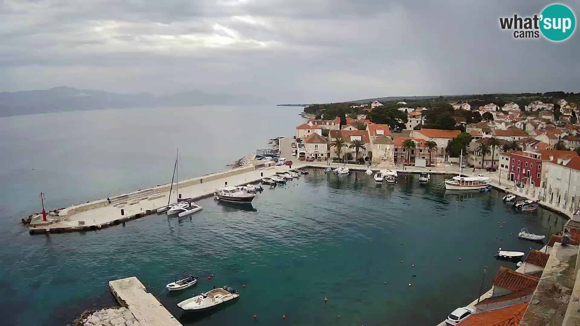 Webcam Sutivan Panorama – Liveblick von der Insel Brač