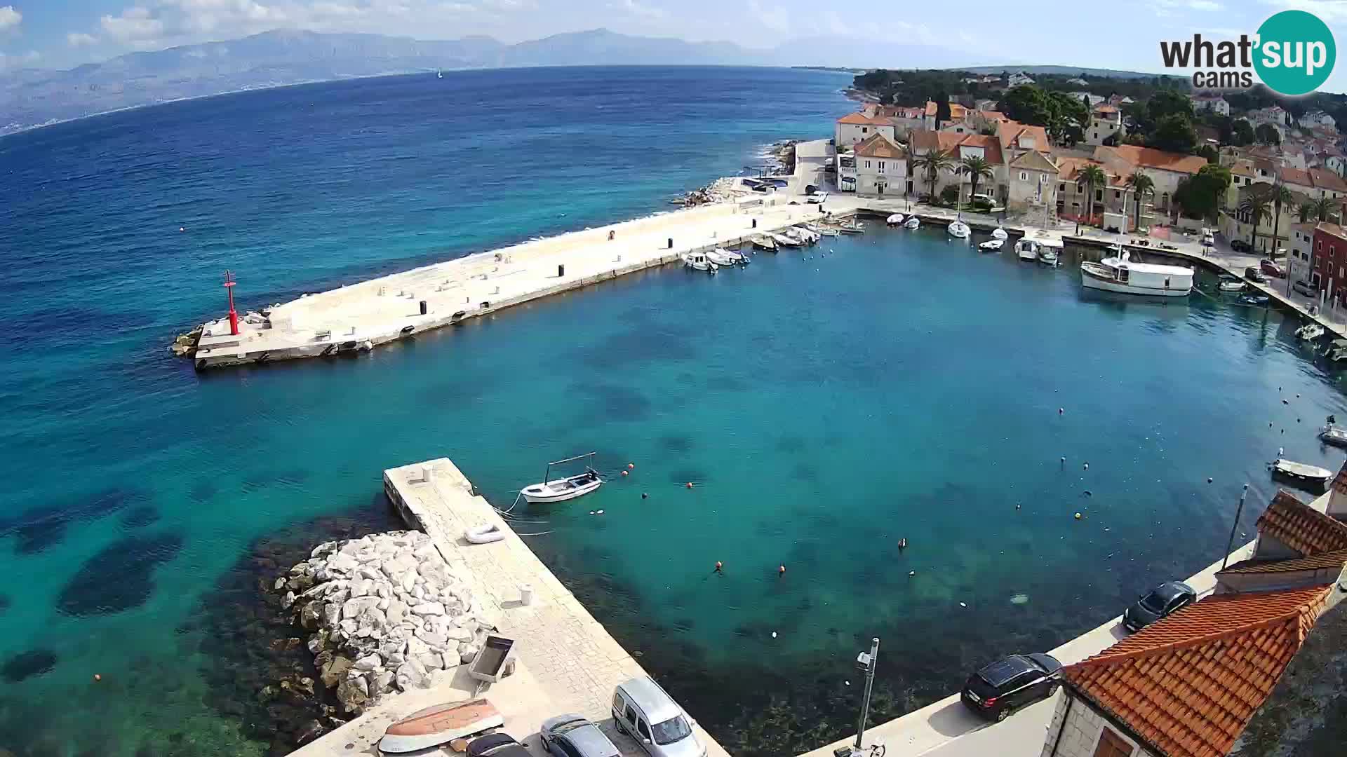 Webcam Sutivan Panorama – Liveblick von der Insel Brač