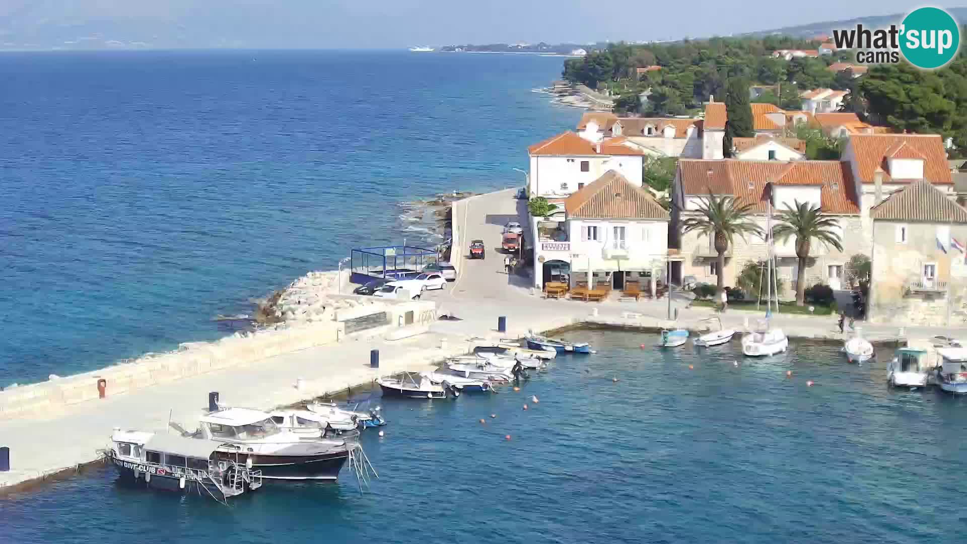 Webcam Sutivan Panorama – Vue en direct depuis l’île de Brač