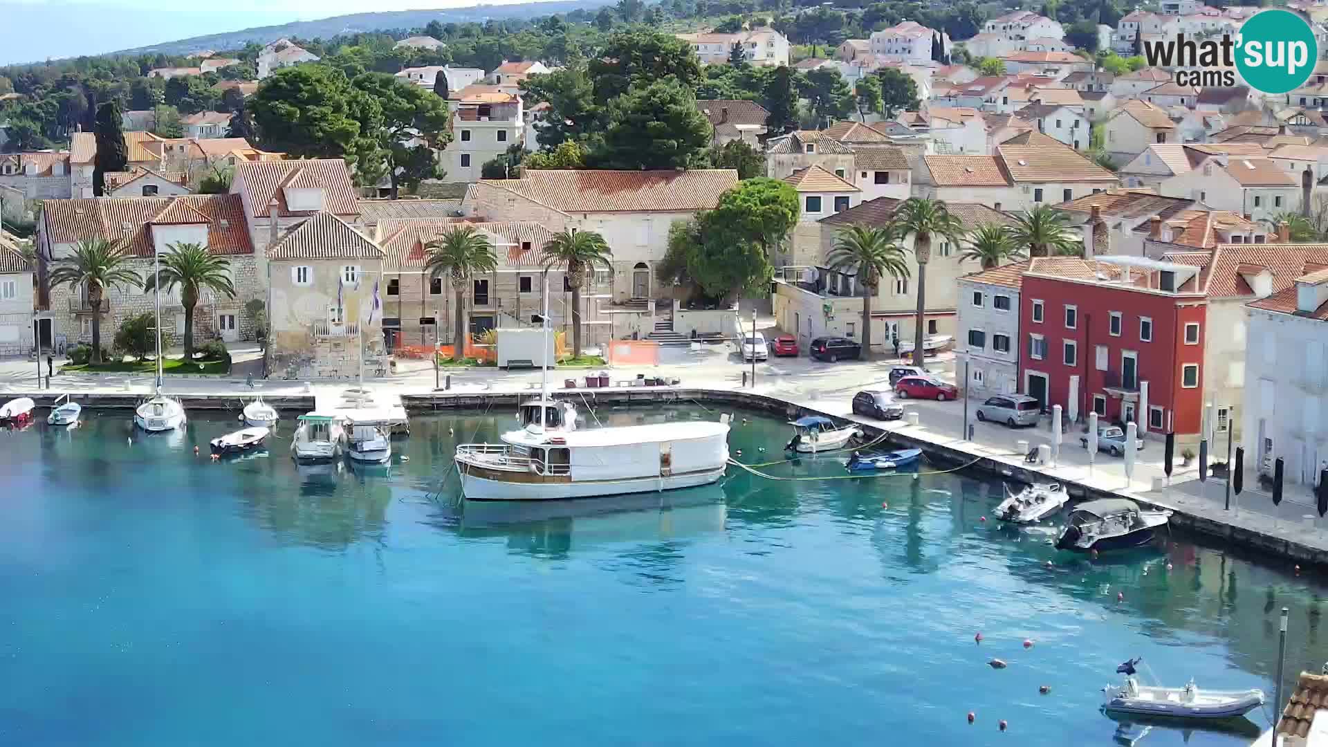 Webcam Sutivan Panorama – Vista en vivo desde la isla de Brač